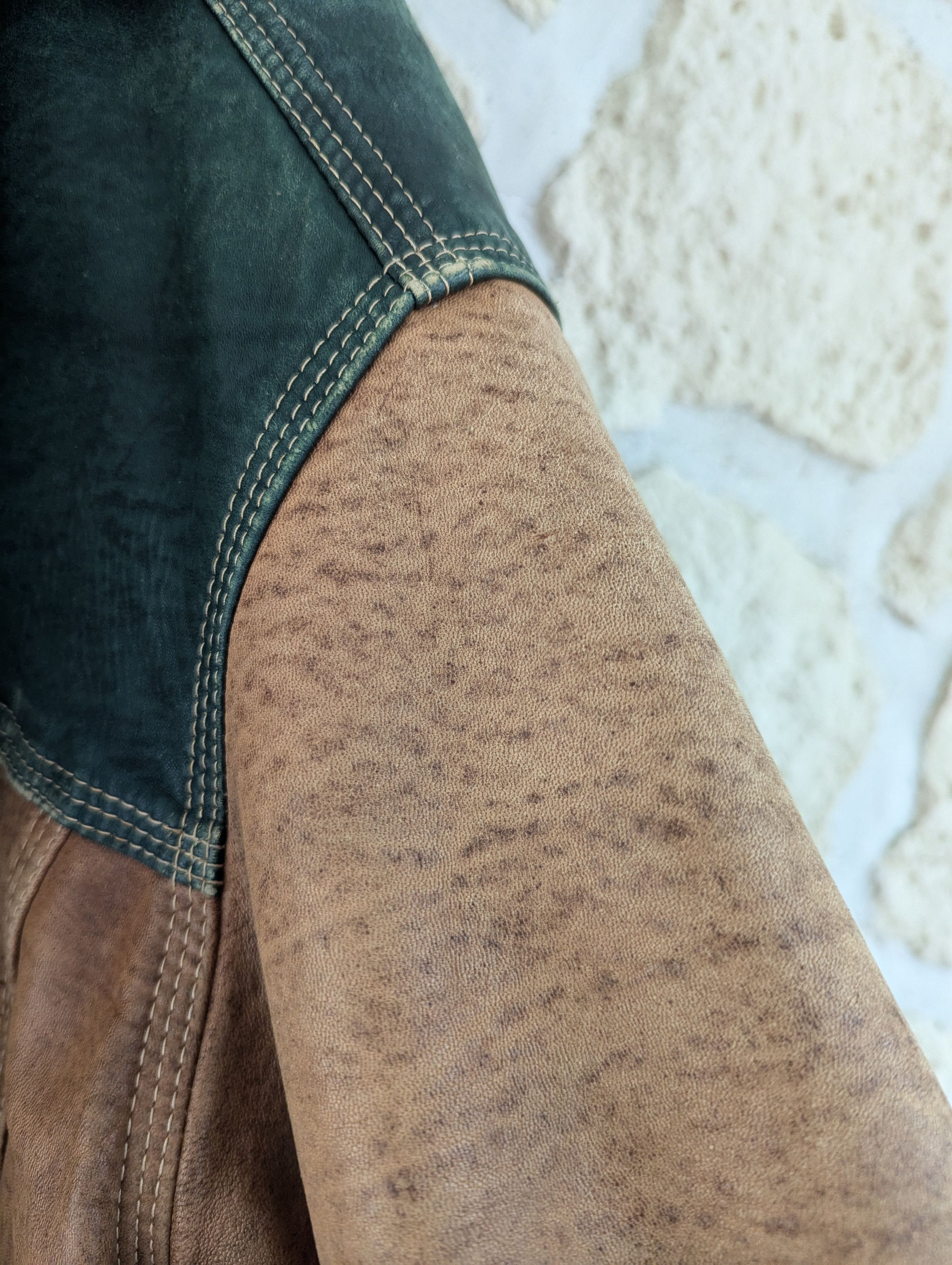 Designer × Vintage Helston Jacket – Unique Fashion Show Leather Masterpiece Size US M / EU 48-50 / 2 - 6 Thumbnail