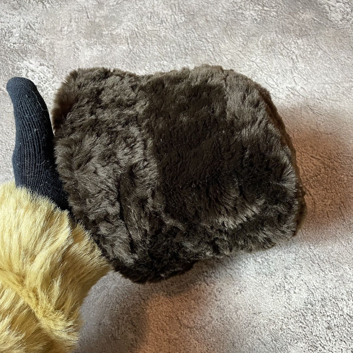 Vintage Vintage 90s Mohair Faux Fur Ushanka Beanie Grunge Black OS Size ONE SIZE - 6 Thumbnail