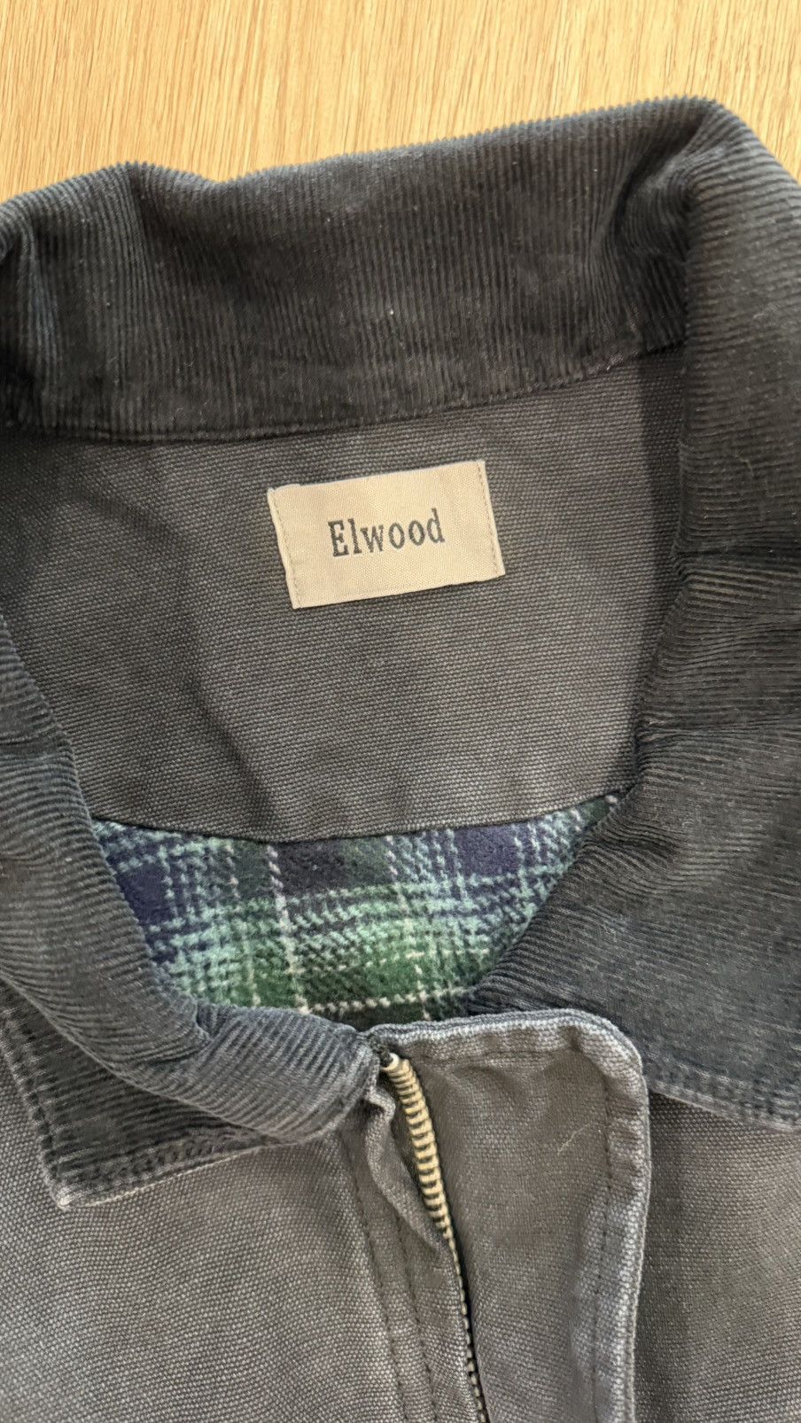 Elwood Elwood petrol jacket washed brown Size US XL / EU 56 / 4 - 3 Thumbnail