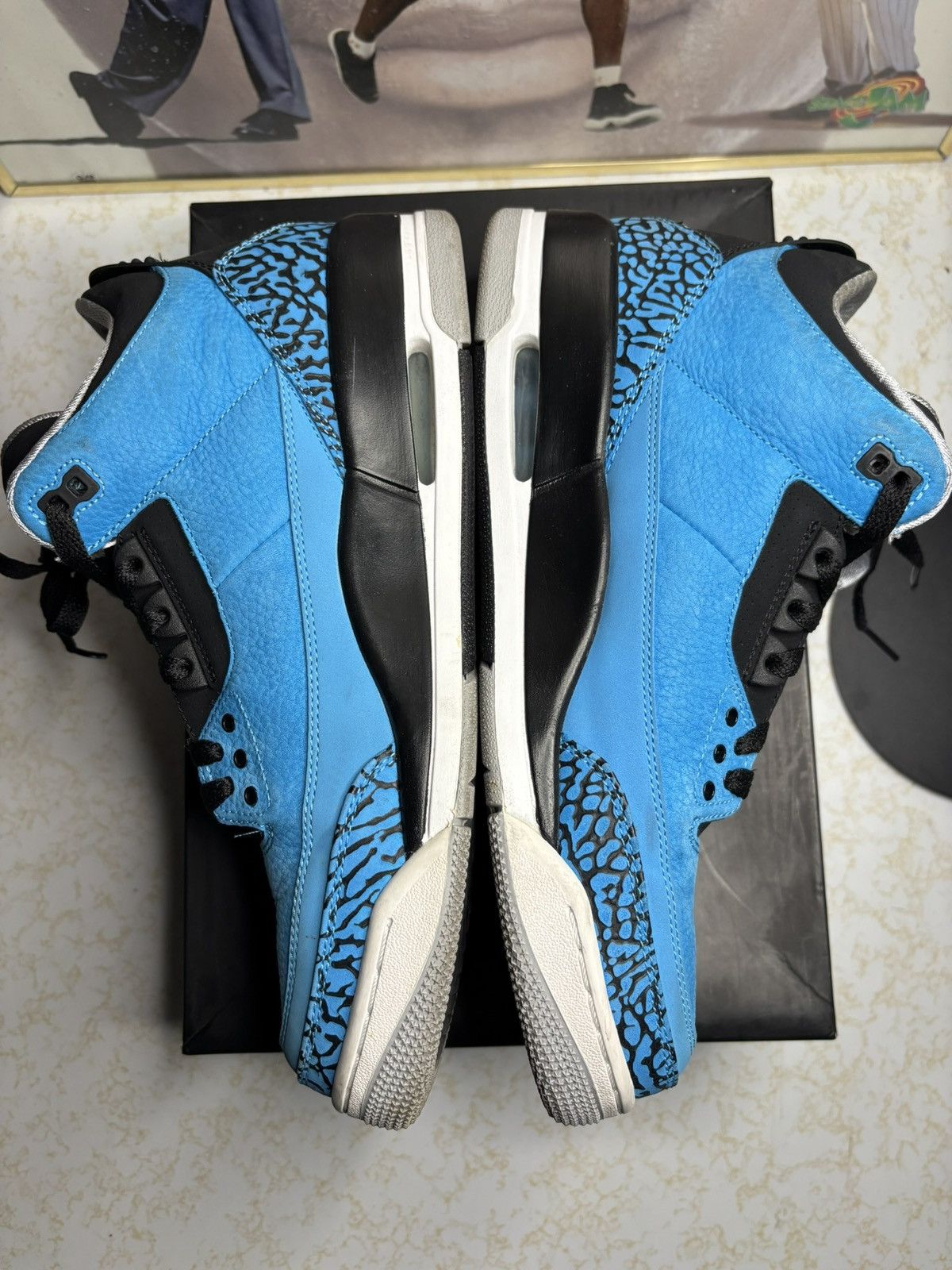 Jordan Brand Air Jordan 4 Retro powder blue Size US 10 / EU 43 - 3 Thumbnail