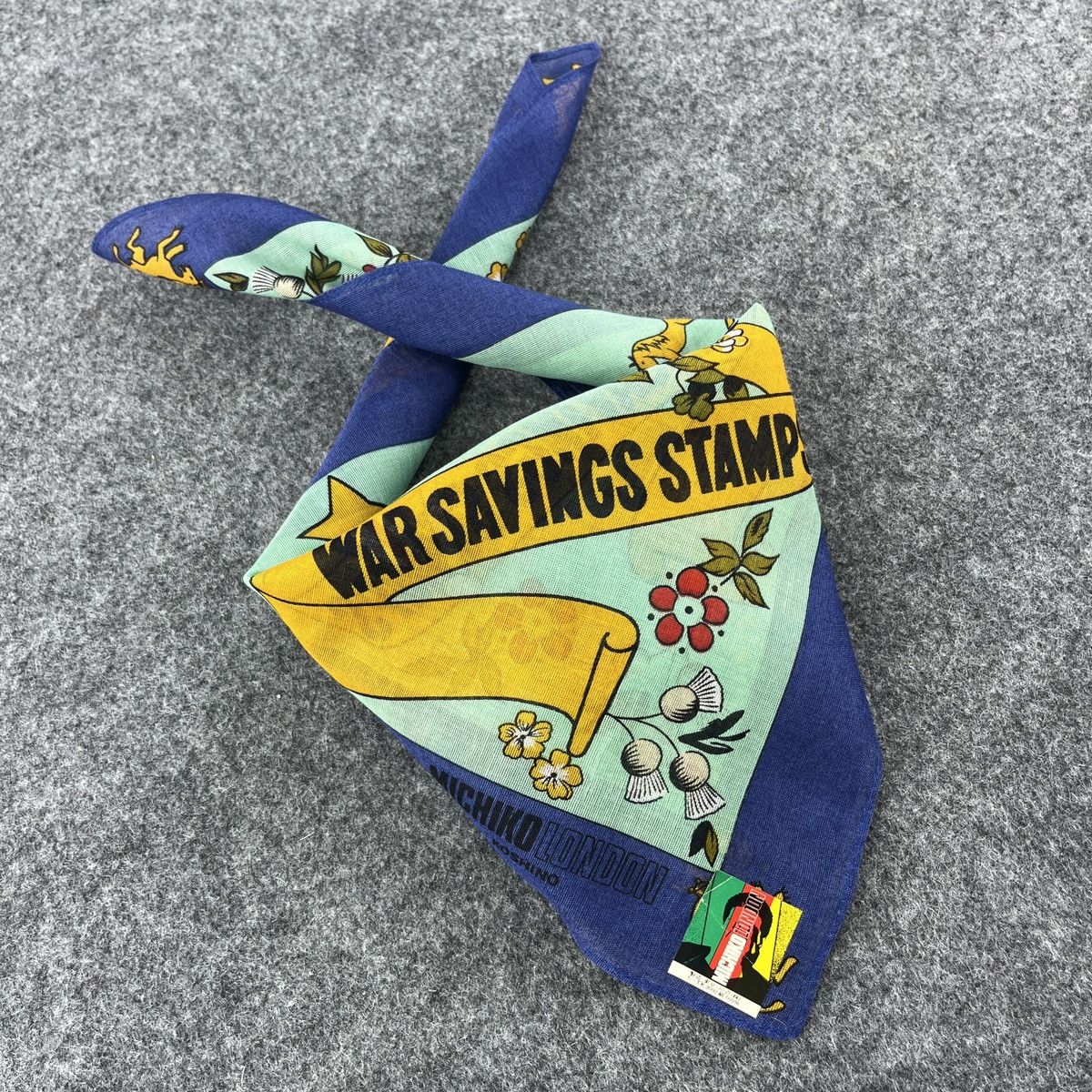 Michiko Koshino × Michiko Koshino London Michiko Koshino Handkerchief / Bandana / Neckerchief B387 Size ONE SIZE - 8 Thumbnail
