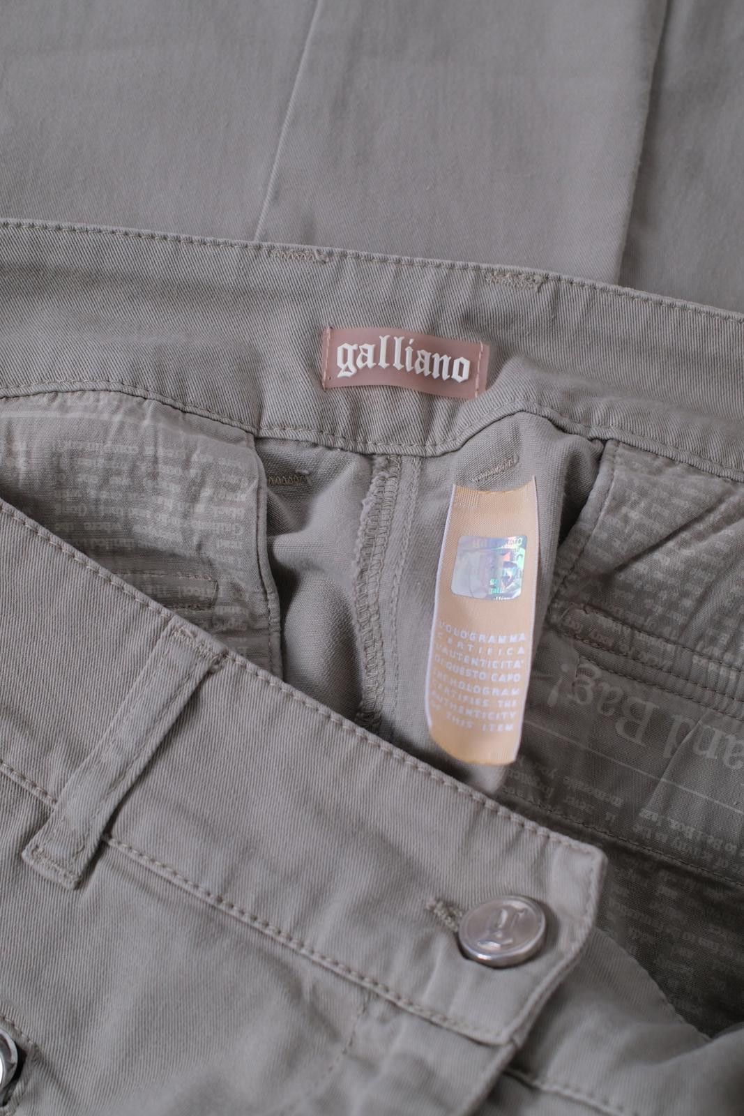 John Galliano 00's John Galliano Tapered Capri Size 32" / US 10 / IT 46 - 9 Thumbnail