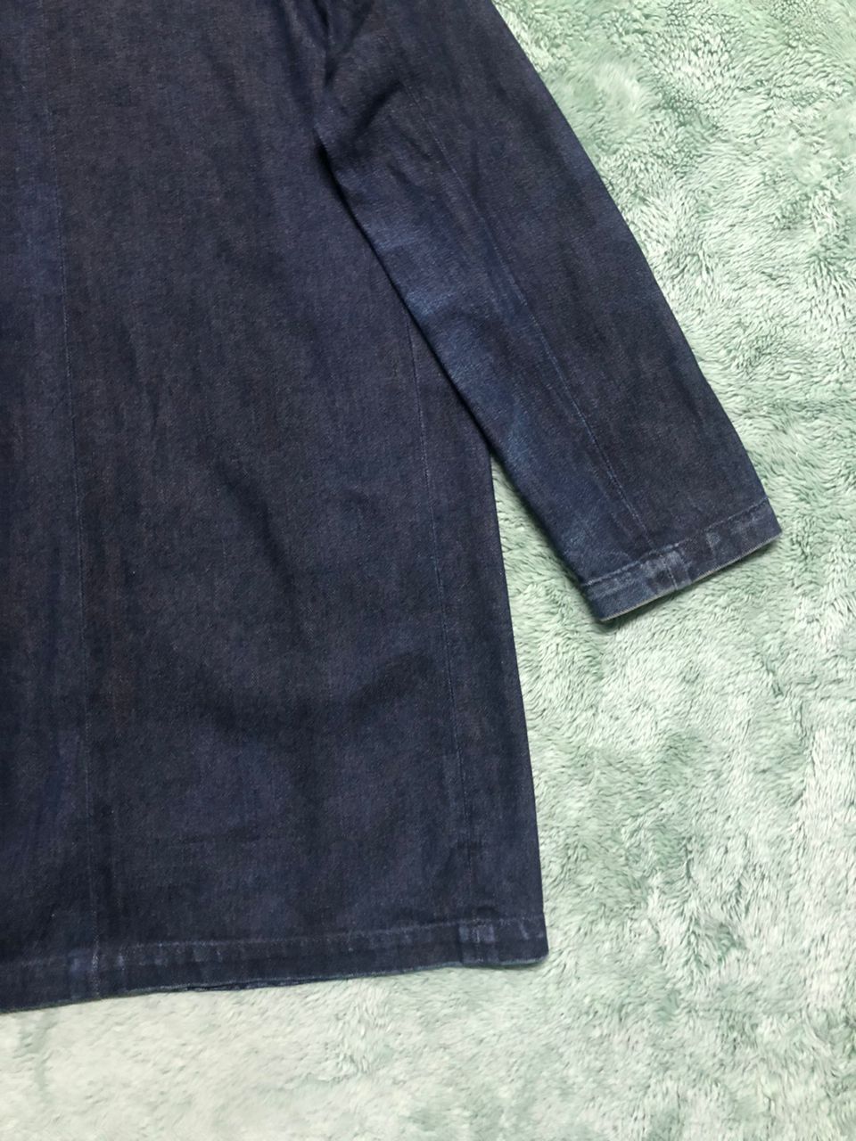 ATSURO TAYAMA × Denim & Co. × Japanese Brand VINTAGE A/T ATSURO TAYAMA DENIM COAT JACKET DISTRESSED FADED Size M / US 6-8 / IT 42-44 - 11 Thumbnail