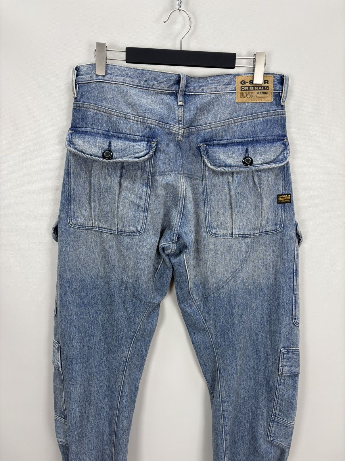 G-Star Mens cargo jeans G Star Raw Size 33/34 Color Blue Size US 34 / EU 50 - 7 Thumbnail