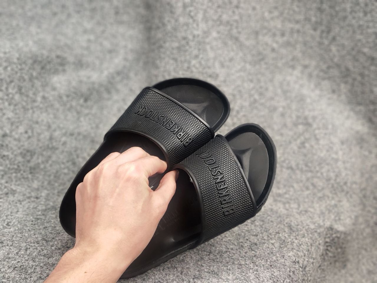 Birkenstock Birkenstock Barbados eva black sandals Slide Slip On Unisex Size US 7 / IT 37 - 12 Thumbnail