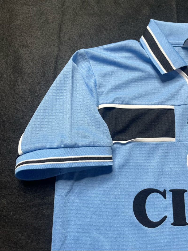 Vintage 1998-99 S.S.Lazio Aleymda Home Soccer Jersey Size US L / EU 52-54 / 3 - 5 Thumbnail
