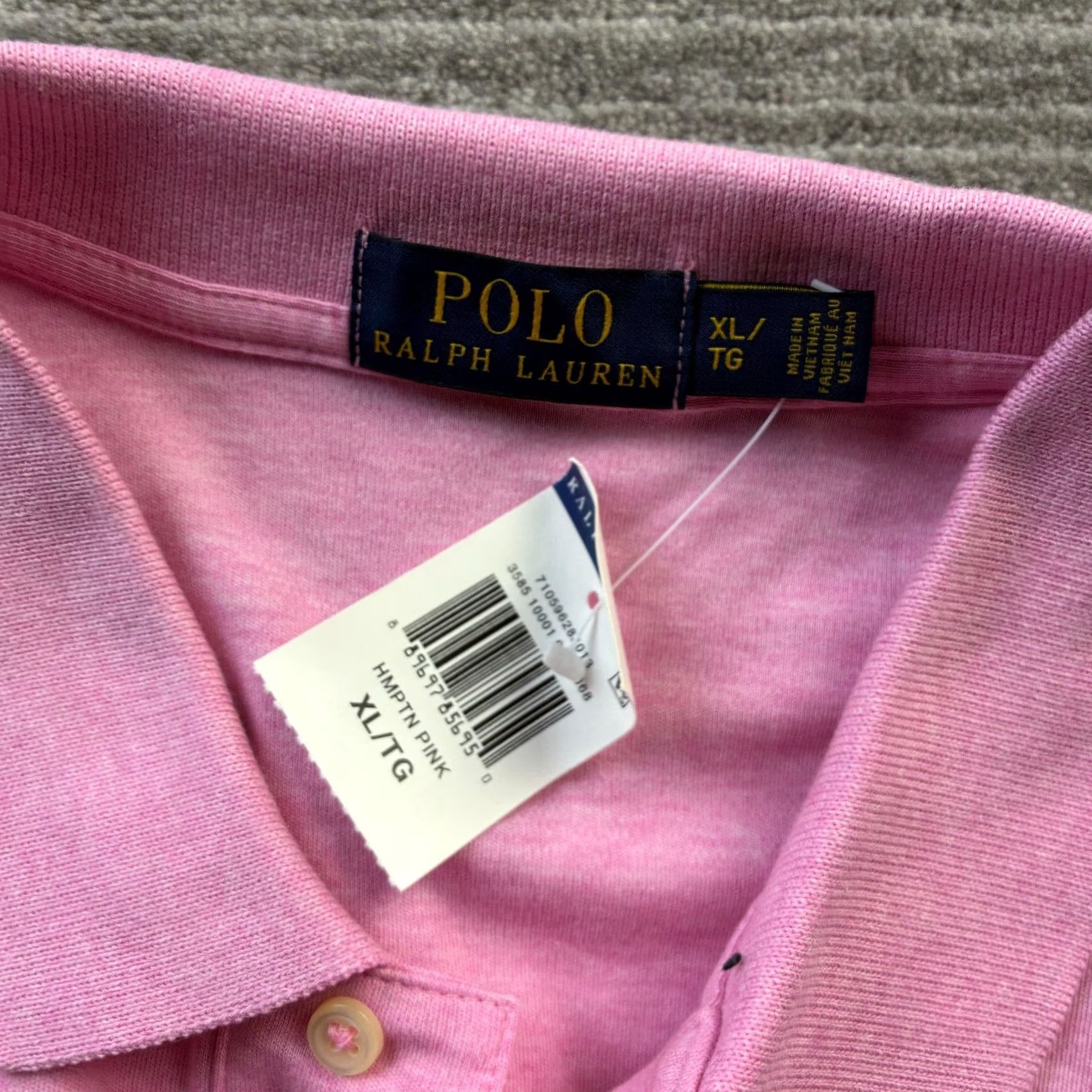 Polo Ralph Lauren Polo Ralph Lauren Shirt XL Pink Polo Bear Logo Short Sleeve Cotton Classic Men’s Size US XL / EU 56 / 4 - 6 Thumbnail