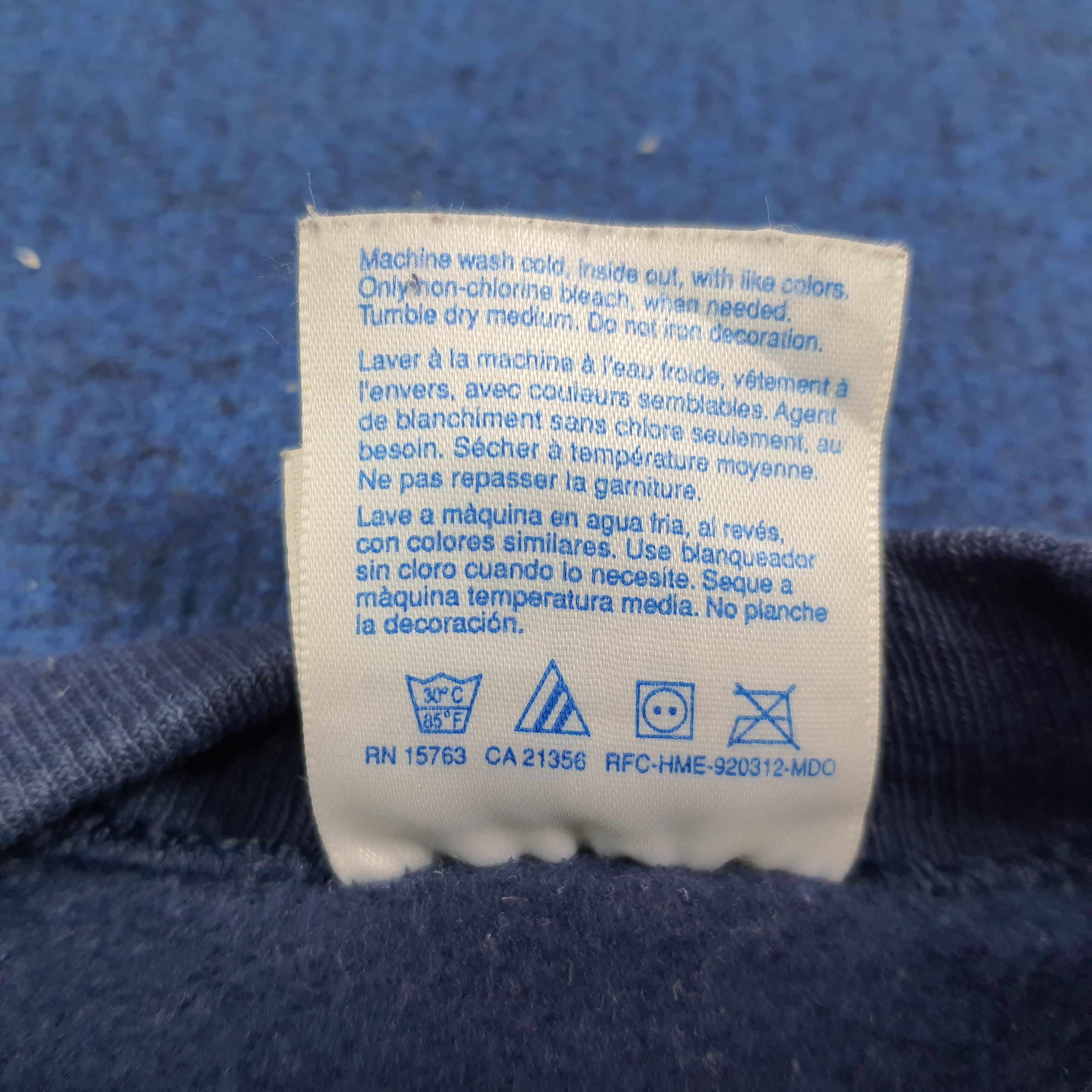 Hanes Vintage University of California Berkeley Sweatshirt C283N10 Size US M / EU 48-50 / 2 - 7 Thumbnail