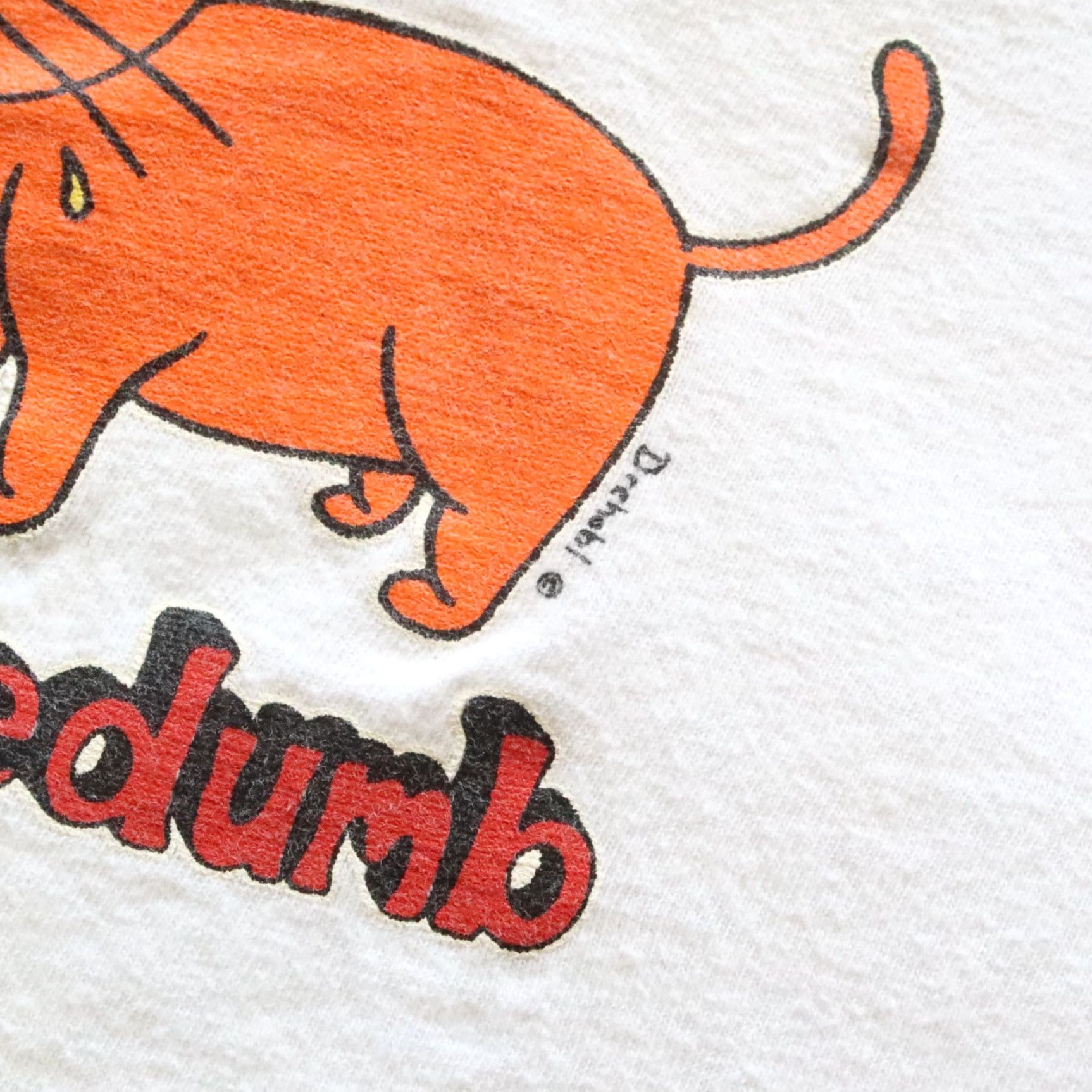 Vintage VINTAGE Freedumb Pisscat / Airlines Shirt XL White Mens T-Shirt 90s Dan Drehobl Skeate Size US XL / EU 56 / 4 - 6 Thumbnail
