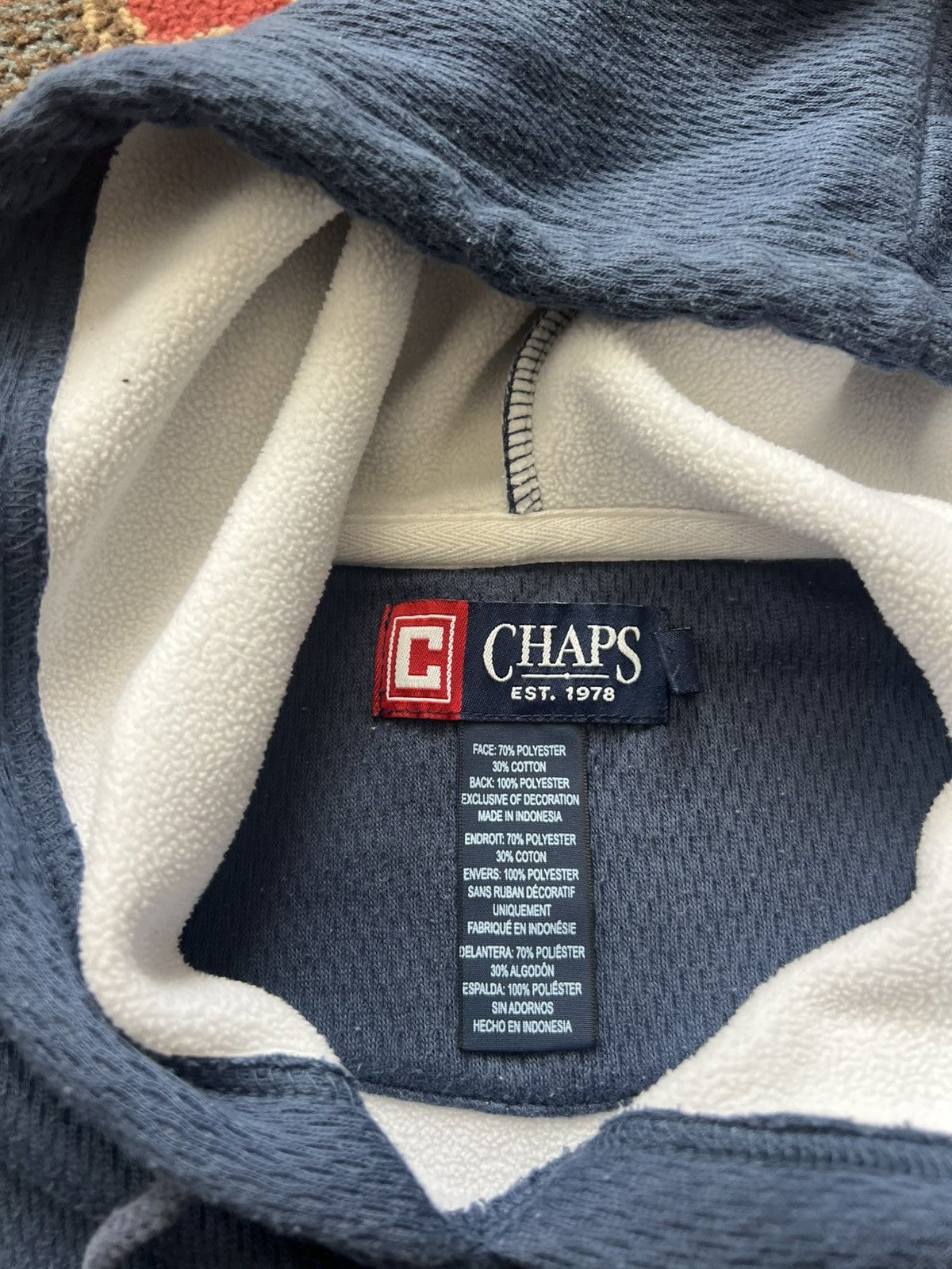 Chaps Vintage Chaps pullover hoodie Size US XL / EU 56 / 4 - 1 Thumbnail