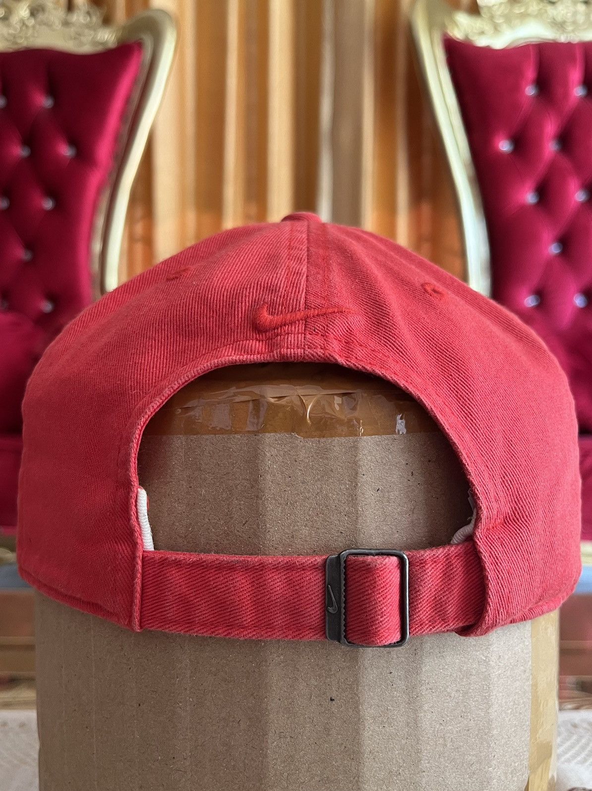 Nike × Vintage 90’s Nike Center Logo Hat Size ONE SIZE - 5 Thumbnail