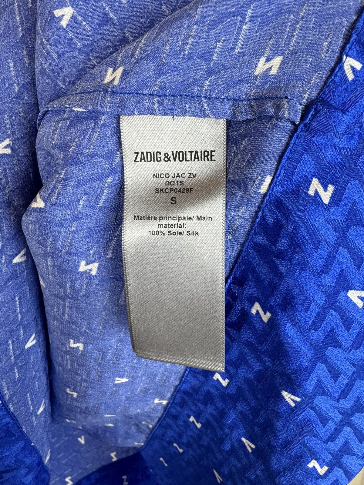 Other Zadig Voltaire defile rock punk silk logo monogram dress S Size S / US 4 / IT 40 - 9 Thumbnail