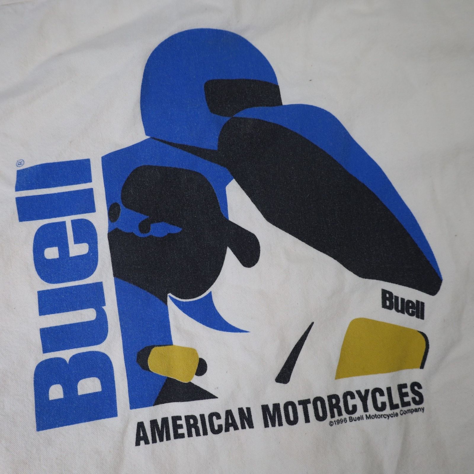 Harley Davidson × Vintage VTG 1996 Harley Davidson Buell Graphic Button Up Work Shirt Size US XL / EU 56 / 4 - 11 Thumbnail