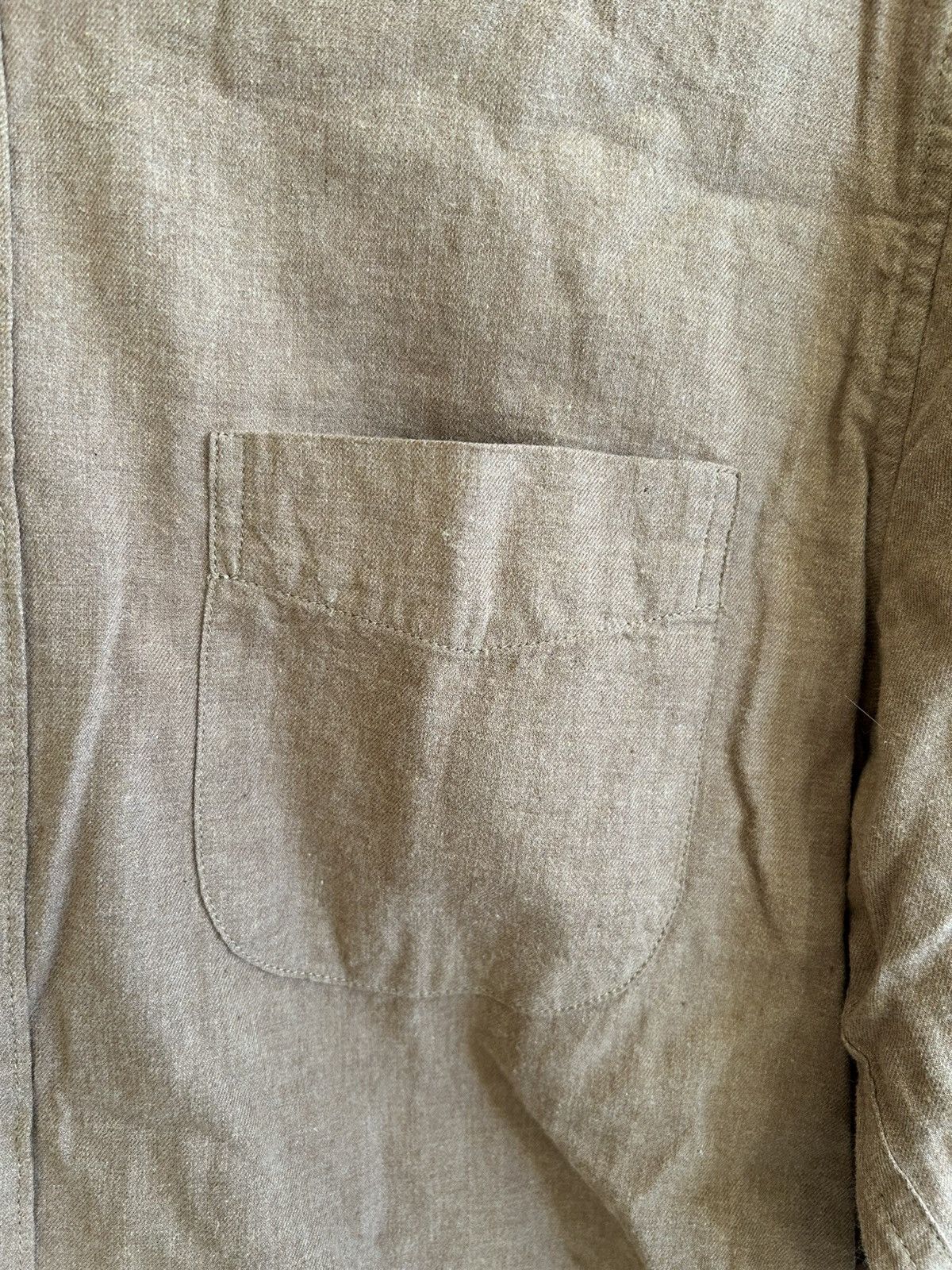 J.Crew Vintage J Crew brushed twill button shirt in brown Size US M / EU 48-50 / 2 - 4 Thumbnail