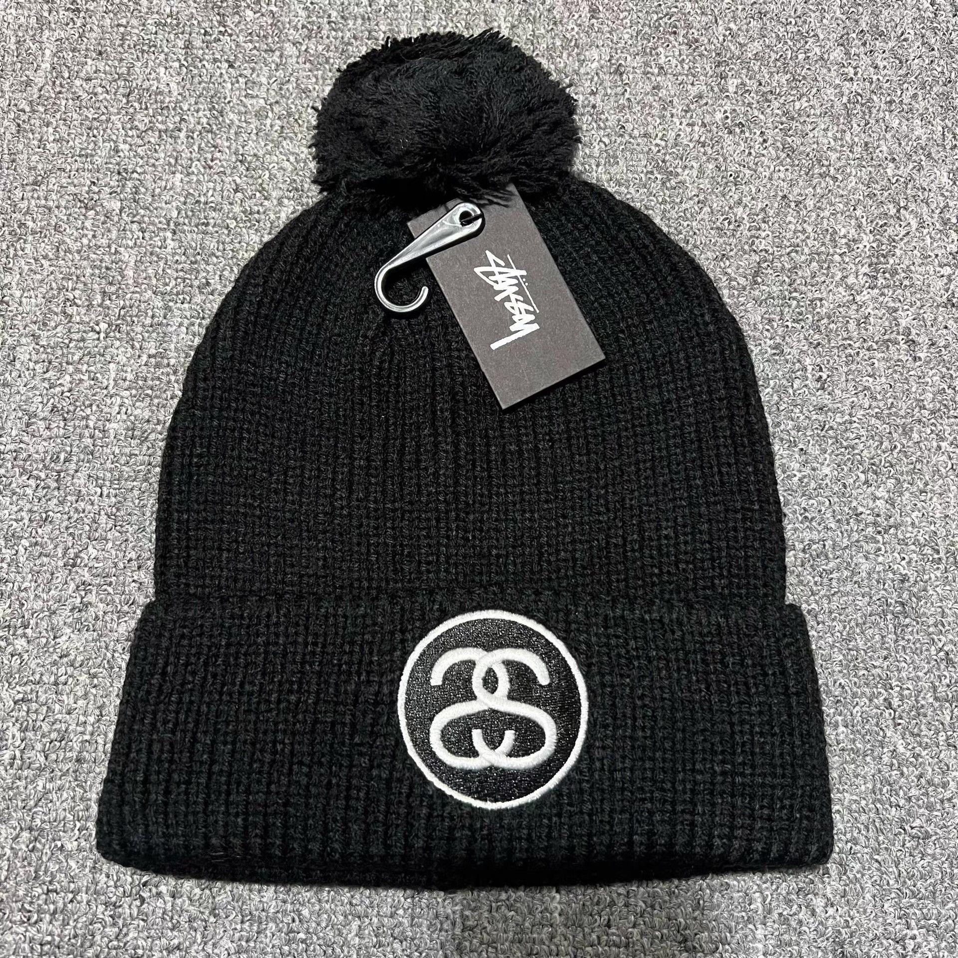 Stussy Stussy graphic Box Logo embroidered knit beanie Q7 Size ONE SIZE - 2 Thumbnail