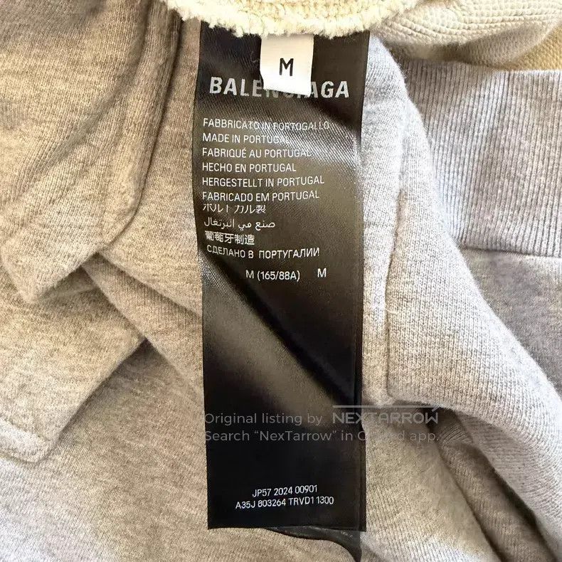 Balenciaga Balenciaga Earth Zipper Sweatshirt Size US M / EU 48-50 / 2 - 5 Thumbnail