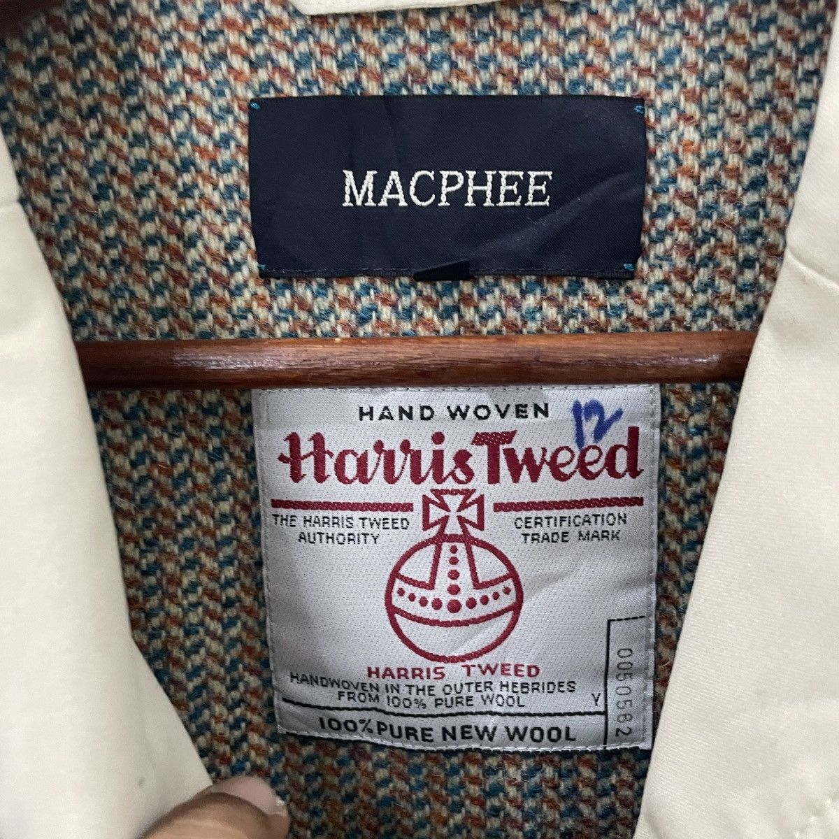 Harris Tweed Vintage Macphee X Harris Tweed Jacket Size M / US 6-8 / IT 42-44 - 6 Thumbnail