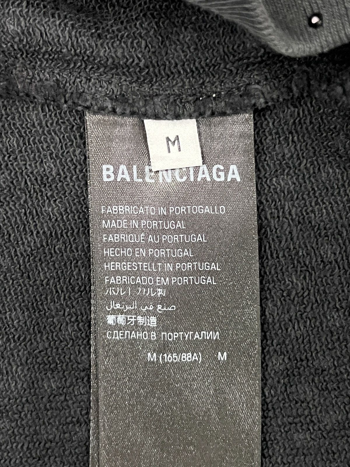 Balenciaga Balenciaga SS23 Runway “Mud” Crystal Zip Hoodie Size US M / EU 48-50 / 2 - 18 Thumbnail