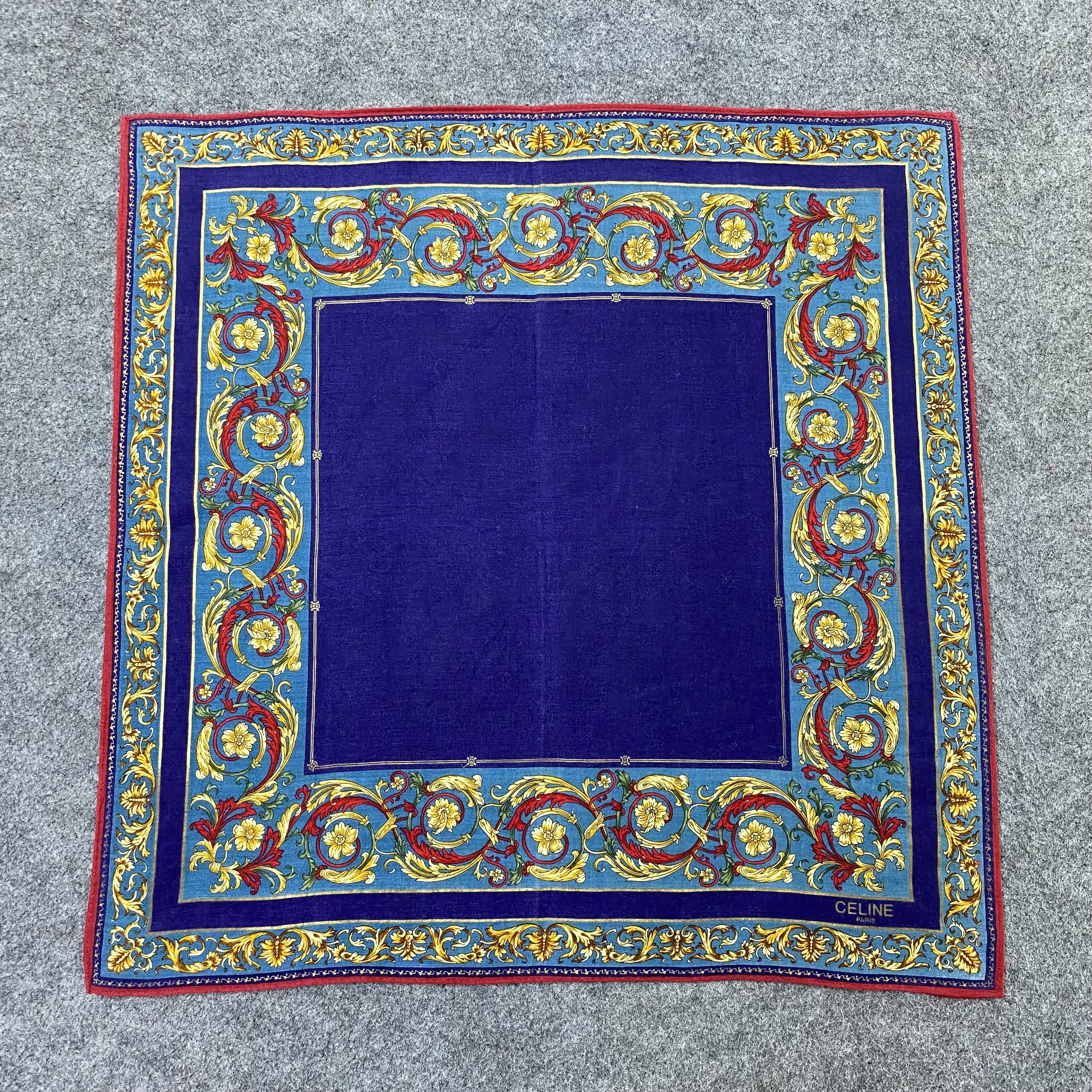Celine Celine Handkerchief Neckerchief Bandana-B2040 Size ONE SIZE - 3 Thumbnail