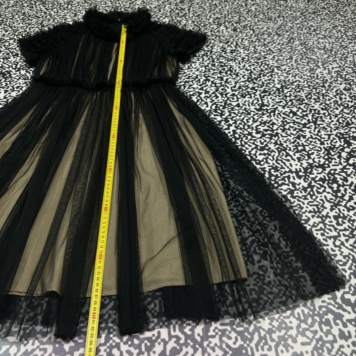 Dolce & Gabbana Dolce Gabbana Silk Sheer Tulle Dress Nude Lining Luxury Rare Size S / US 4 / IT 40 - 21 Thumbnail
