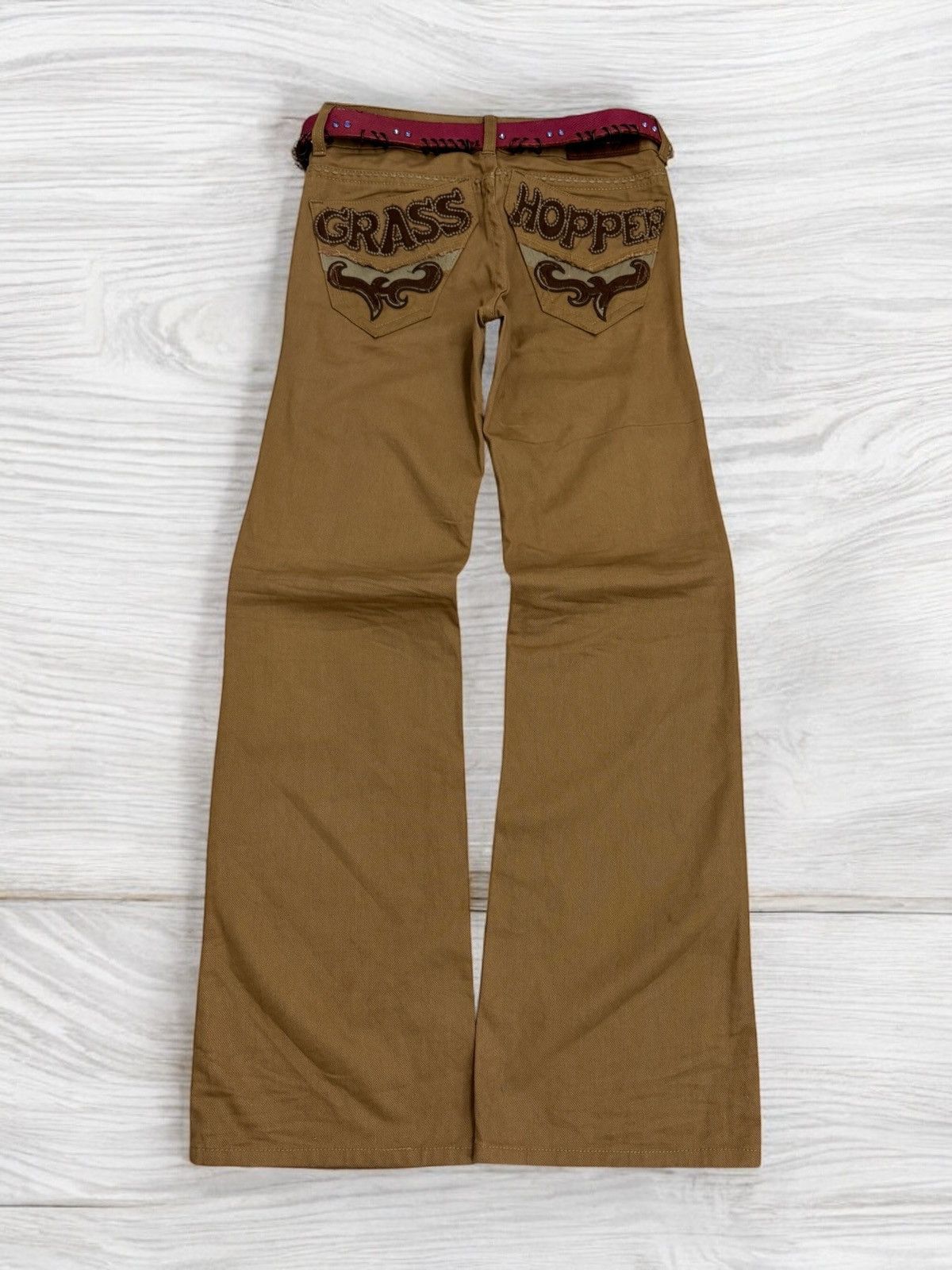 Hysteric Glamour × Japanese Brand × Seditionaries Flared GRASS HOPPER Seditionaries Back Embroidered Size US 28 / EU 44 - 1 Thumbnail