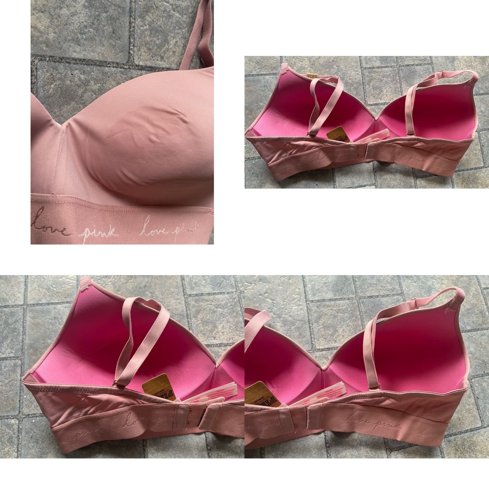 Victoria's Secret Victoria's Secret Pink Bra 36C Wireless Coral Pink NWT Wear Everywhere Womens Size ONE SIZE - 9 Thumbnail