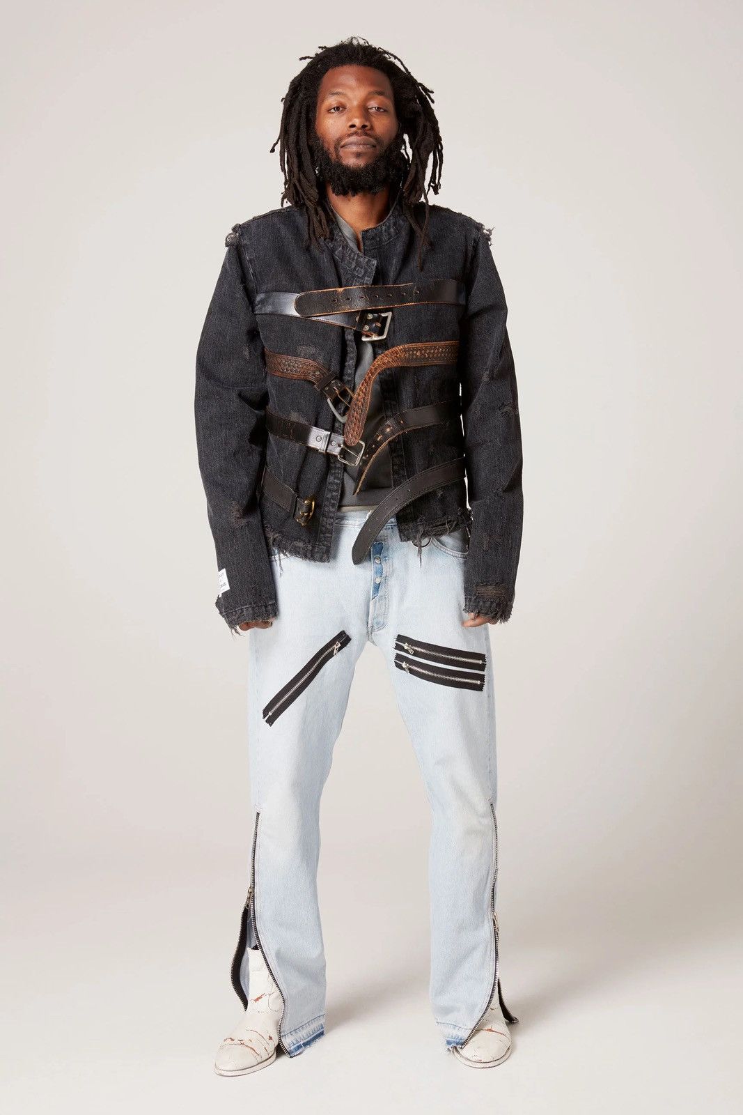 Gallery Dept. Weapon World 5001 dept. cut jeans (RRP $1,450) Size US 30 / EU 46 - 3 Thumbnail