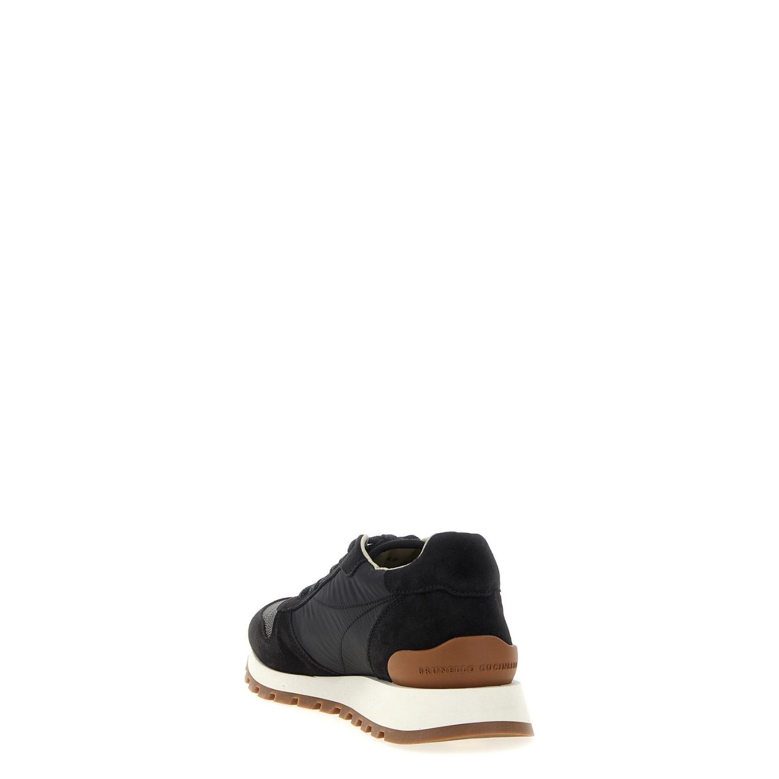 Brunello Cucinelli BRUNELLO CUCINELLI Black Suede Sneakers New & Authentic (Wom Size US 10 / IT 40 - 3 Thumbnail
