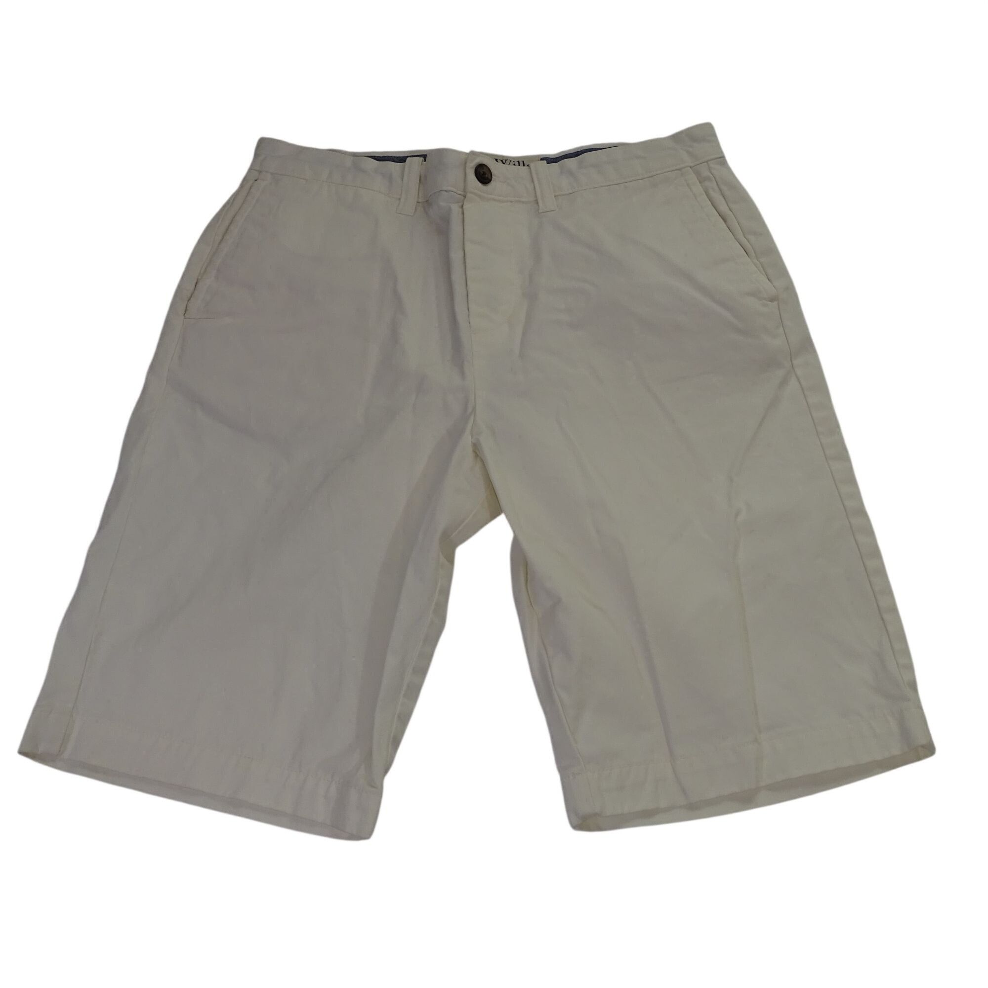 Jack Wills Jack Wills Men Ivory Cotton Chino Shorts Size 34 Bermuda Size US 34 / EU 50 - 1 Thumbnail