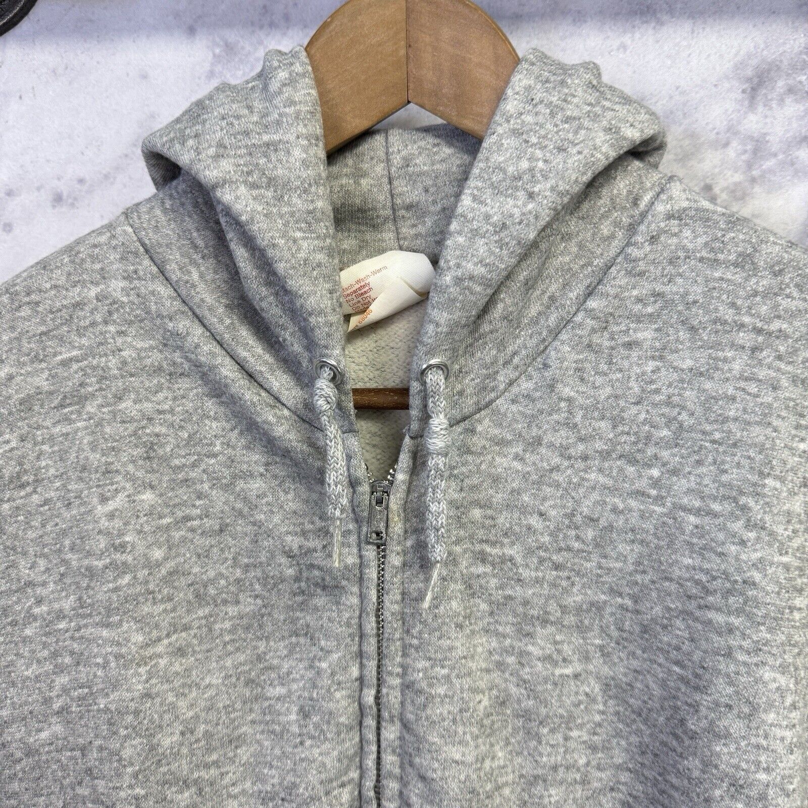 Vintage Vintage 90s Gray Hoodie Mens 2XL Full Zip Sweatshirt Redston Size US XXL / EU 58 / 5 - 3 Thumbnail