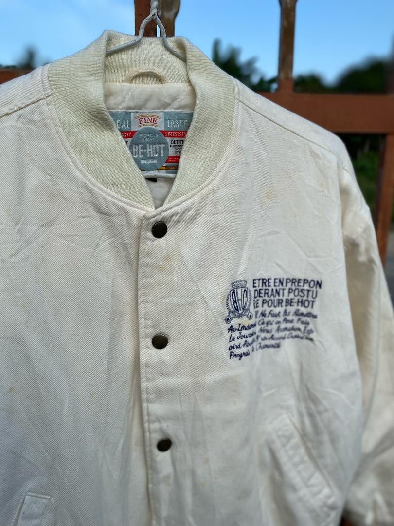 Japanese Brand VINTAGE 🔥 BE HOT BOMBERS JACKET STYLE Size US S / EU 44-46 / 1 - 4 Thumbnail