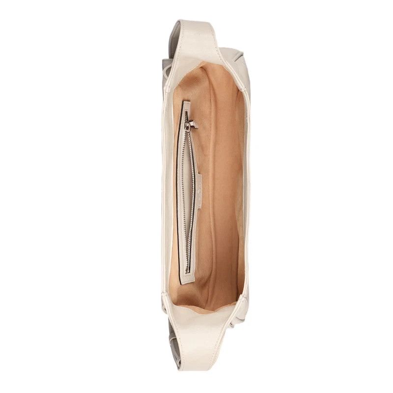Gucci GUCCI Aphrodite Small White Leather Shoulder Bag N&A Size ONE SIZE - 5 Thumbnail