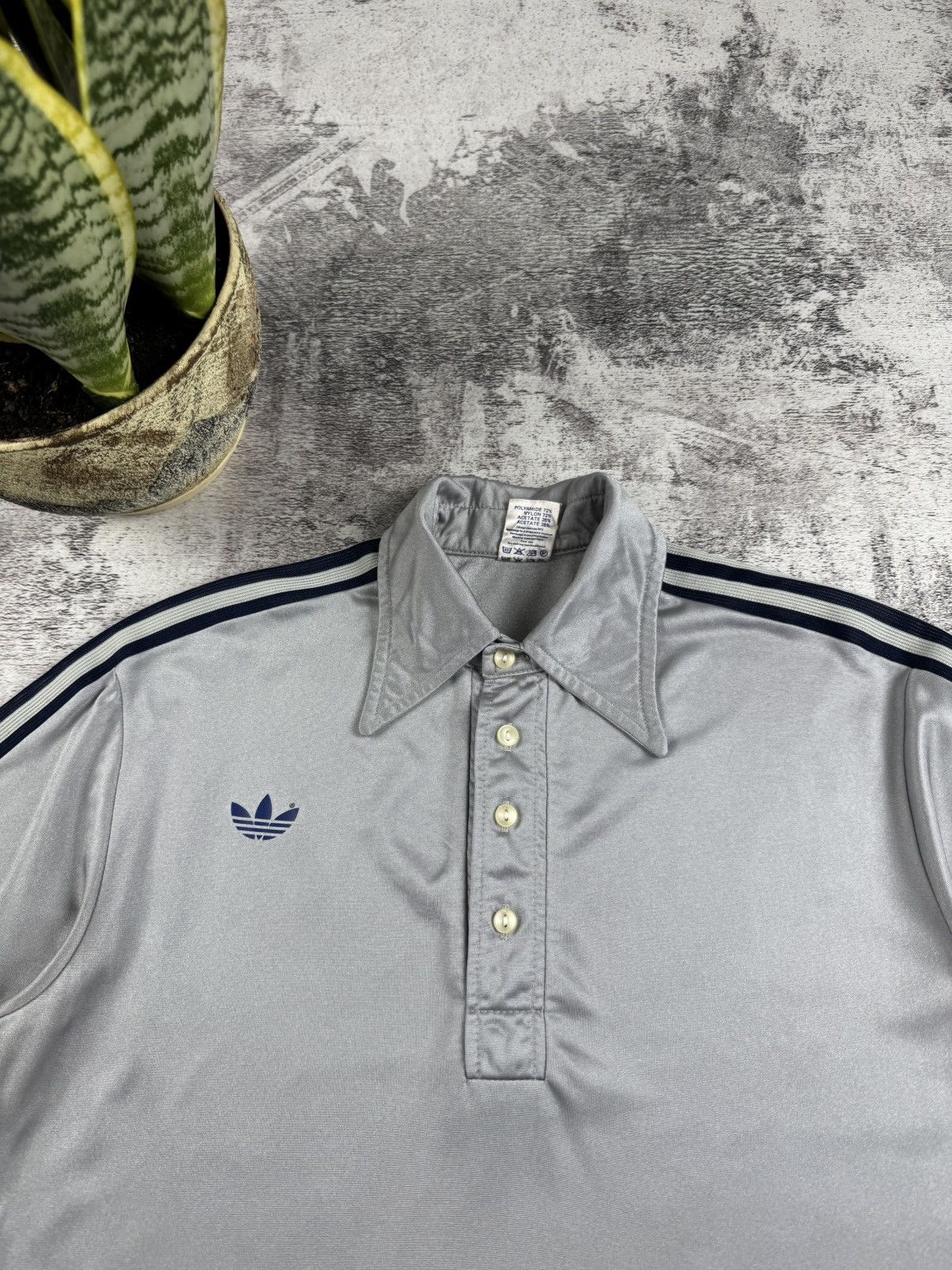 Adidas RARE Adidas Ventex Made in France 70S - 80S Jersey T Shirt Size US S / EU 44-46 / 1 - 8 Thumbnail