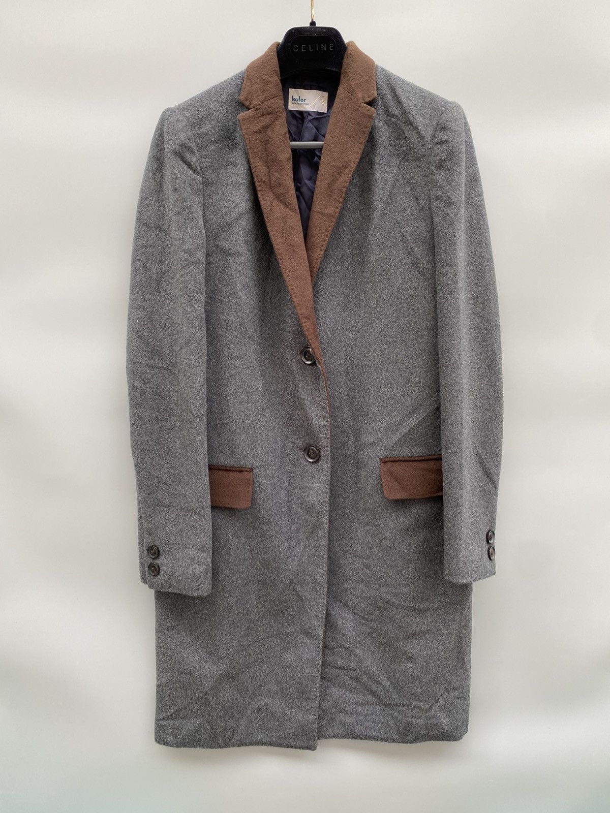 Kolor Kolor- A/W 2014- Angora/ Wool Coat Size M / US 6-8 / IT 42-44 - 1 Thumbnail