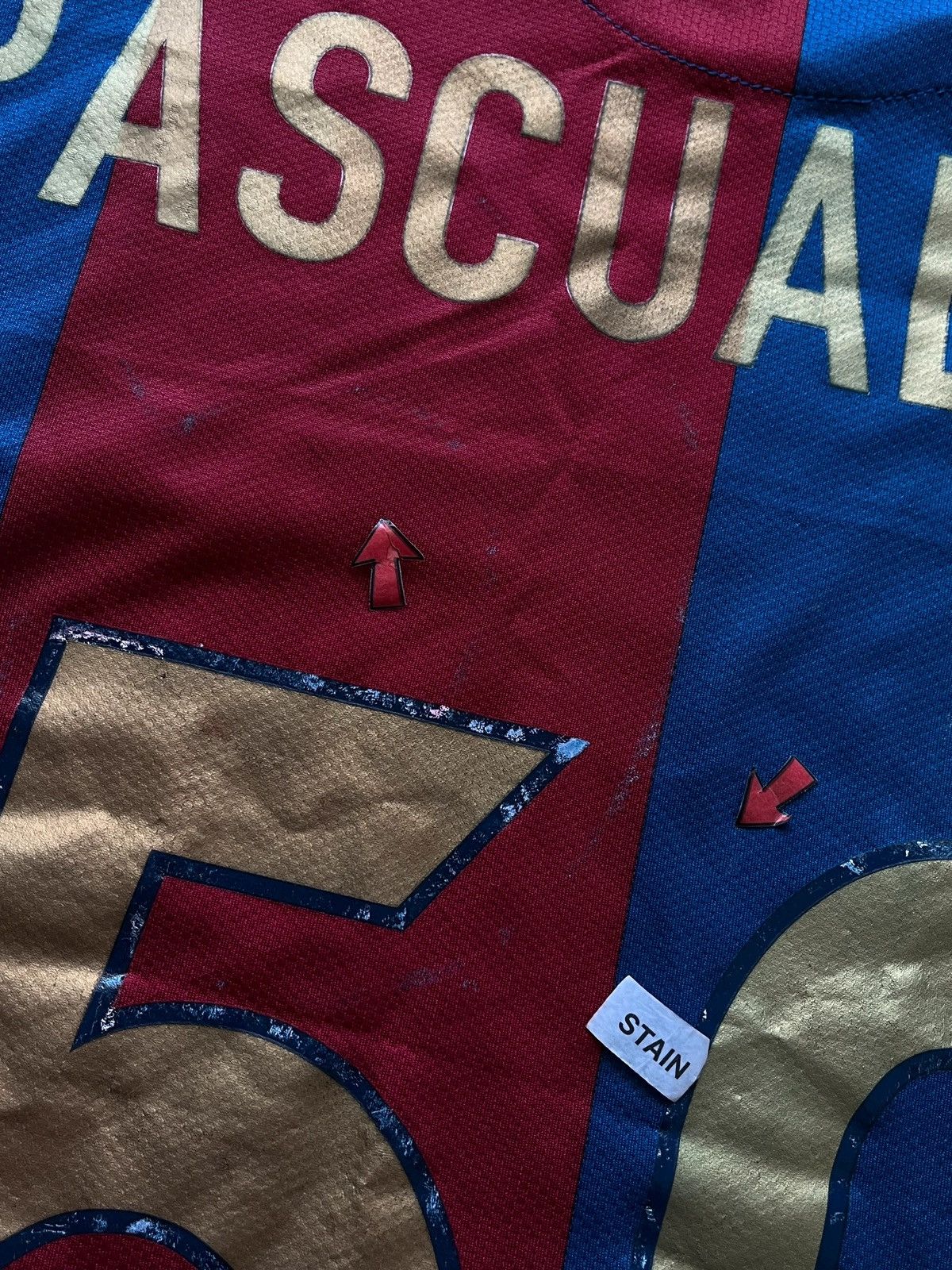 Nike Nike FC Barcelona x Pascualinho #10 2006 Made in Morocco Size US XL / EU 56 / 4 - 16 Thumbnail