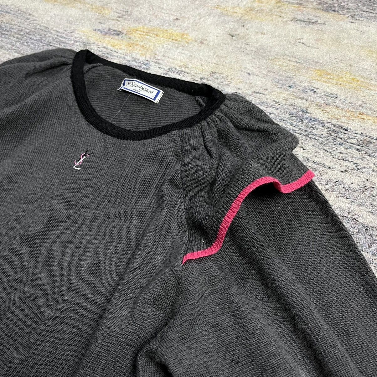 Yves Saint Laurent Vintage 90s Yves saint laurent tricots knit sweater Size M / US 6-8 / IT 42-44 - 8 Thumbnail
