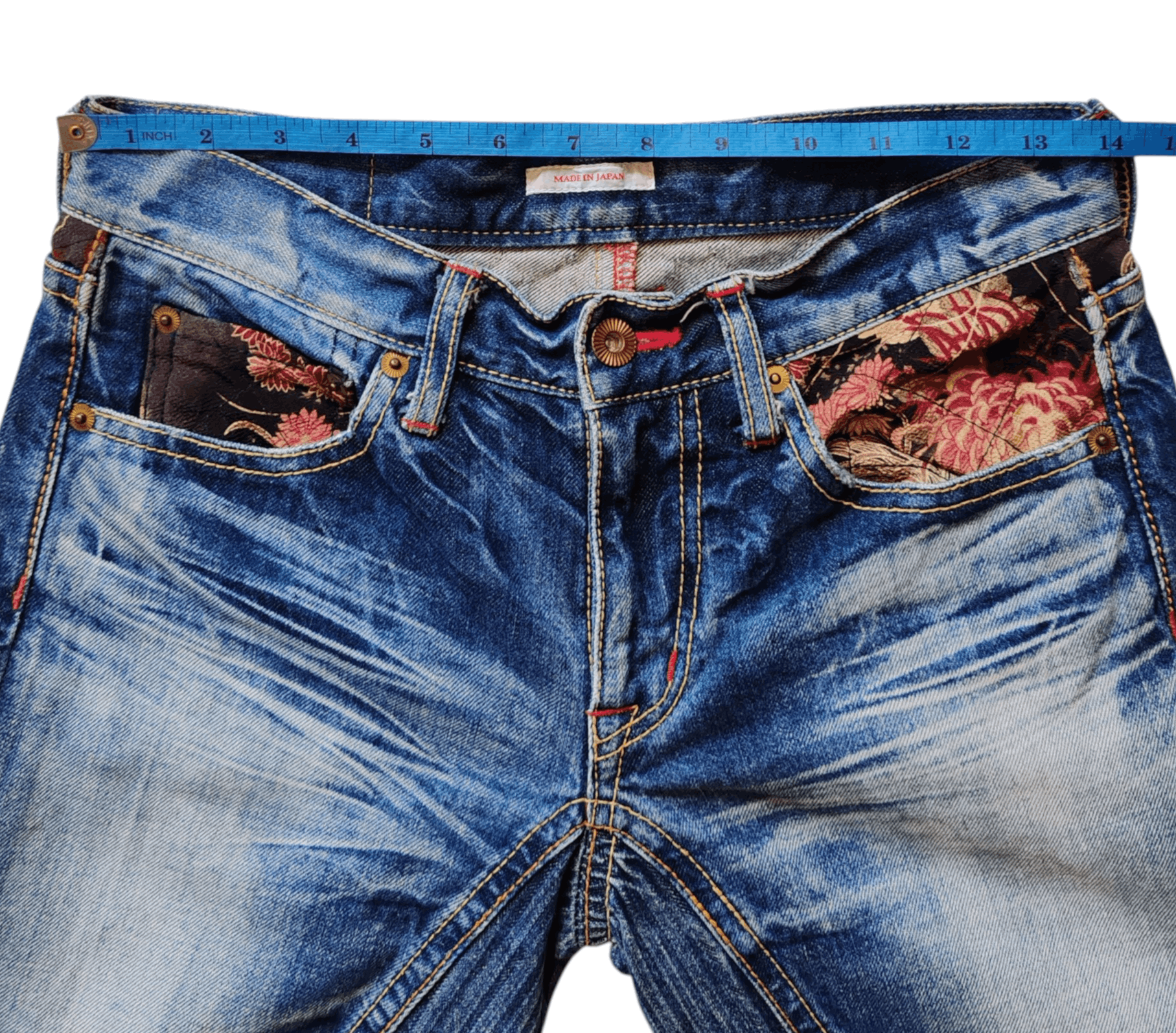 Eternal ETERNAL Distressed Japanese denim jeans size 28 Size US 28 / EU 44 - 5 Thumbnail