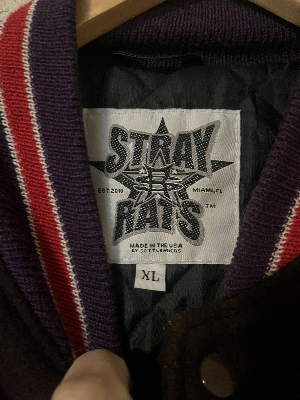 Stray Rats Stray Rats 10 year anniversary varsity jacket Size US XL / EU 56 / 4 - 4 Thumbnail