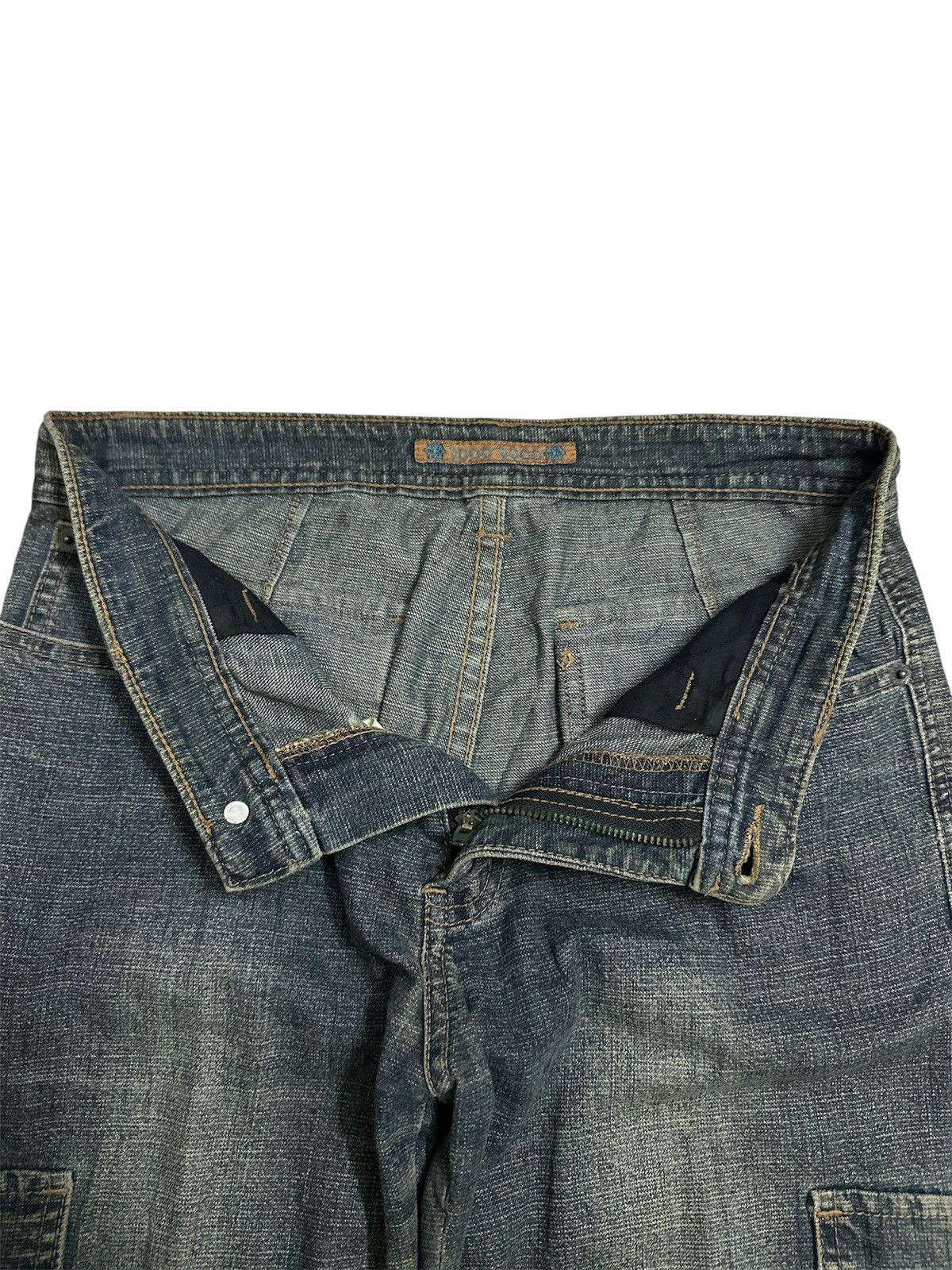 GOA 2000s Toco Toco Adjustable Button Washed Flare Lgb Goa Y2K Size US 28 / EU 44 - 5 Thumbnail