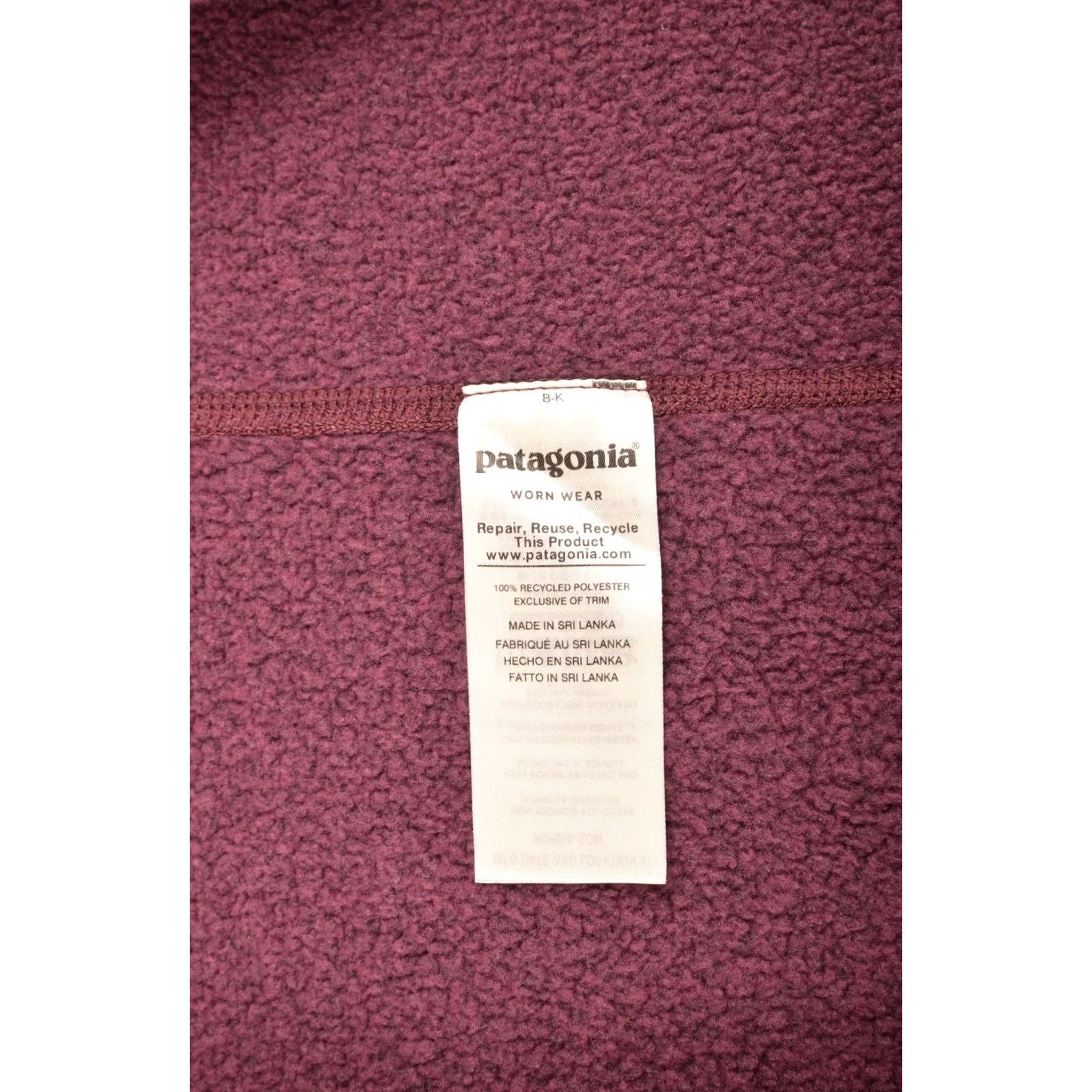Patagonia Patagonia Women's Better Sweater® Fleece Hoody Hoodie 25539 Size M Purple M Lined 100% Recycled Polyester Womens Size M / US 6-8 / IT 42-44 - 5 Thumbnail
