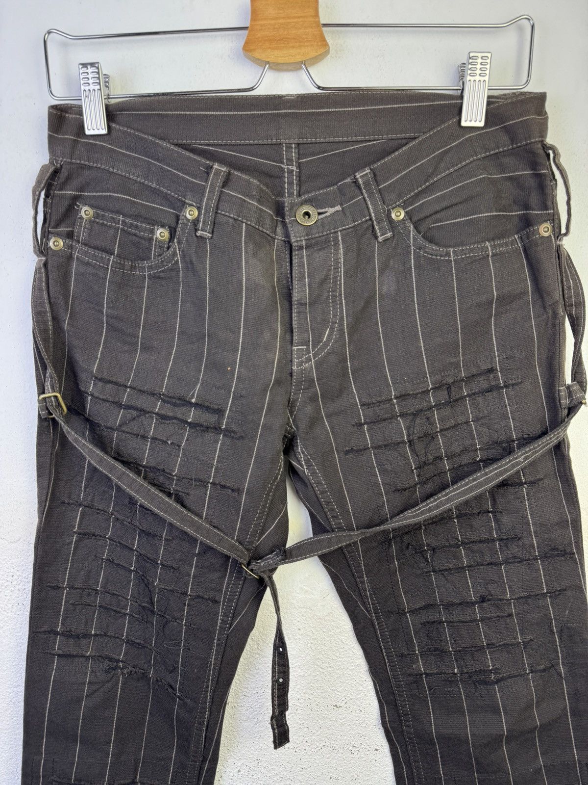 Hysteric Glamour Hysteric Glamour Distressed Design Bondage Pants Size 30" / US 8 / IT 44 - 3 Thumbnail