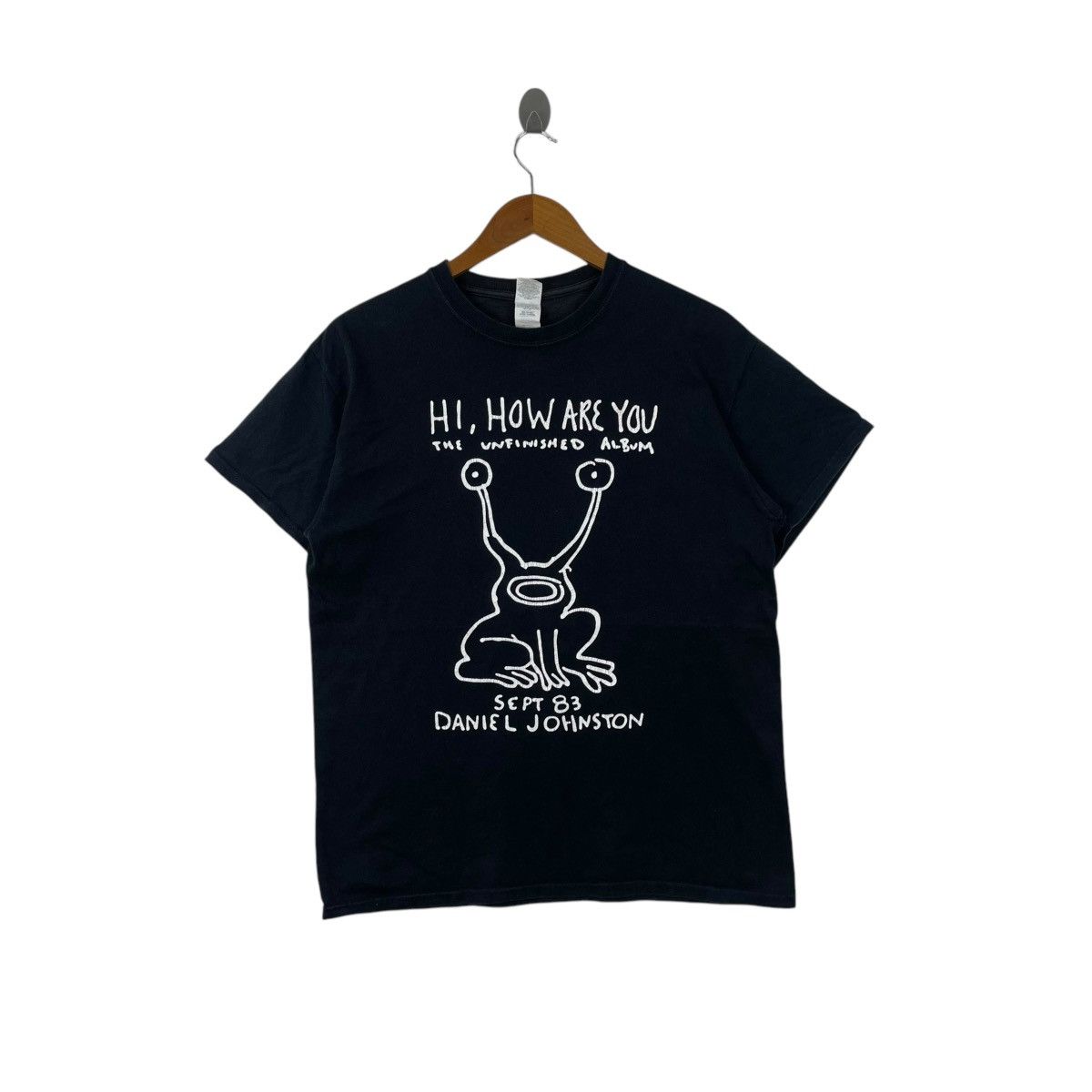 Band Tees Vintage Daniel Johnston Nirvana Hi How Are You Album Tshirt Size US M / EU 48-50 / 2 - 1 Thumbnail