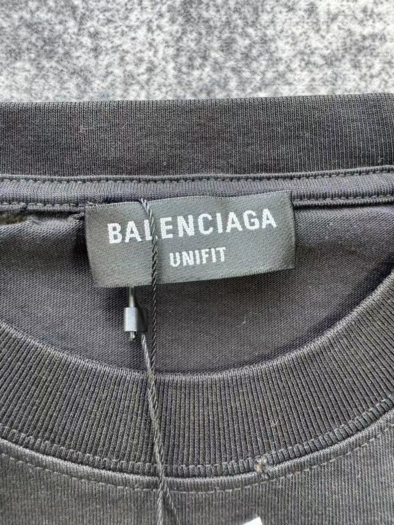 Balenciaga Havoc Short Sleeve T-Shirt Crew Neck Top