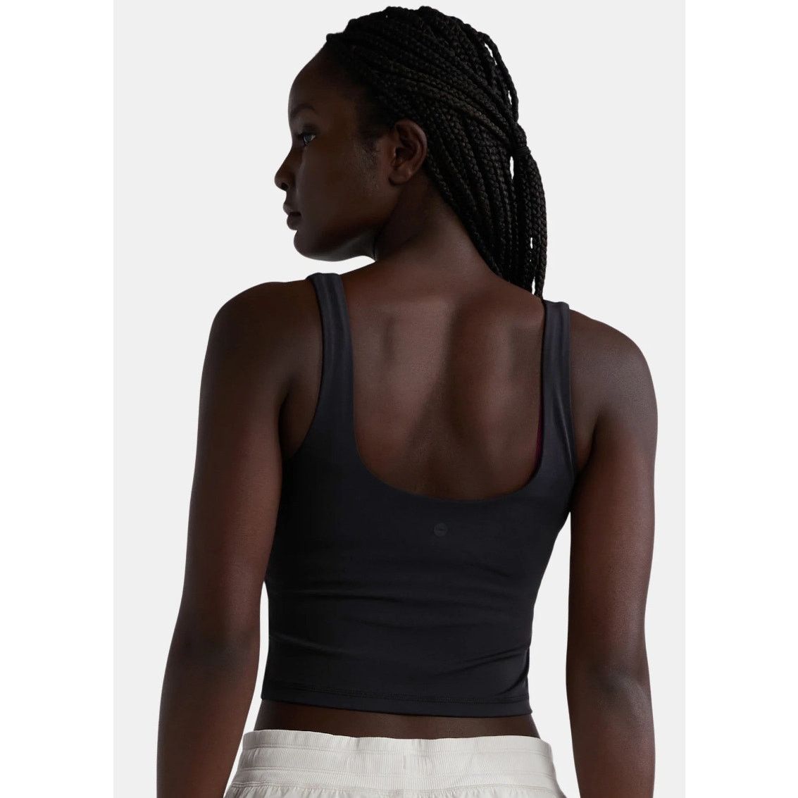 Avia SoftSculpt Longline Sports Bra Black Activewear Ultra Soft Size L / US 10 / IT 46 - 3 Thumbnail