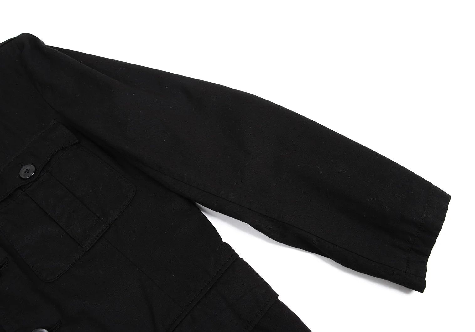 Yohji Yamamoto Yohji Yamamoto Cotton Safari Jacket Black Size US S / EU 44-46 / 1 - 7 Thumbnail