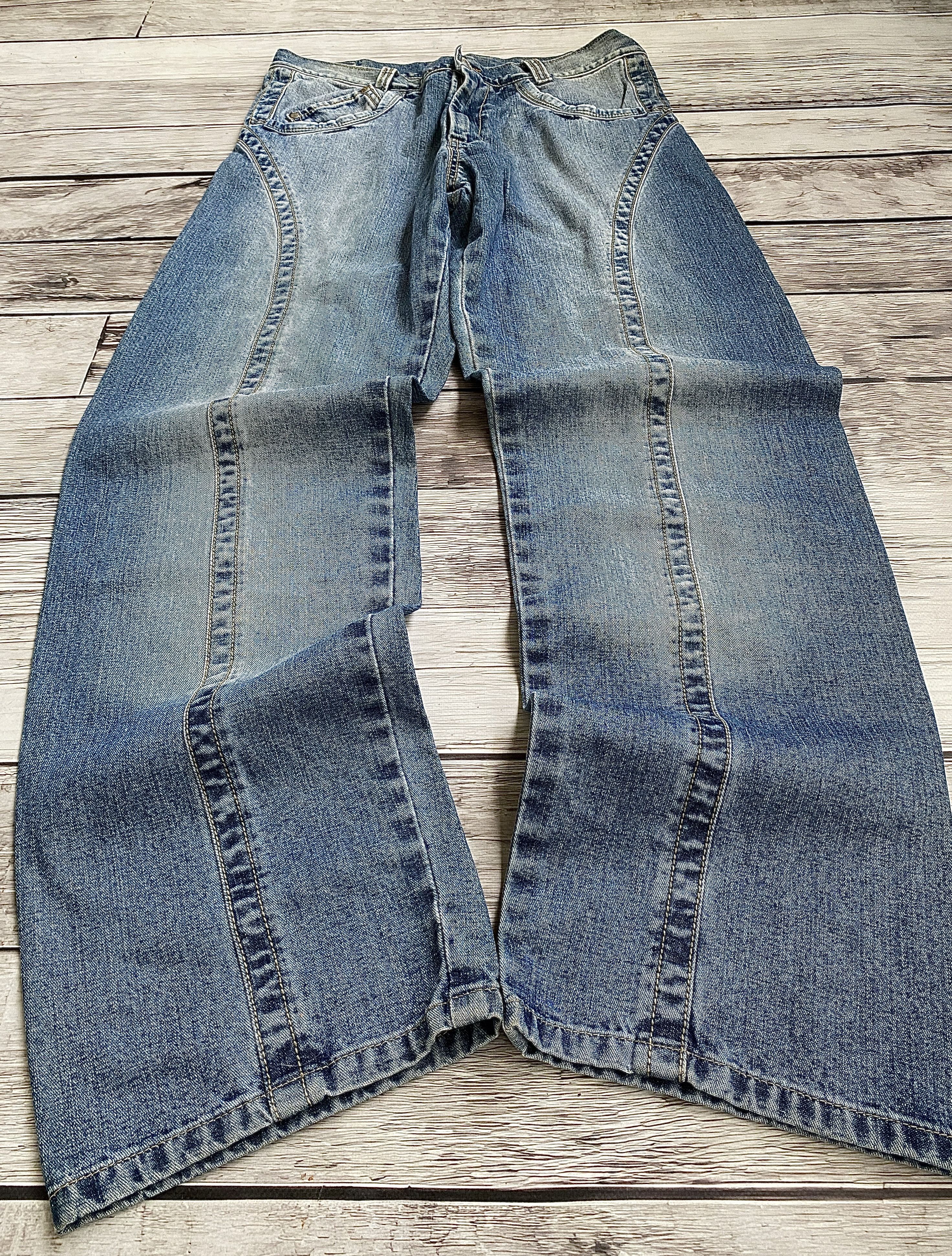 If Six Was Nine × Japanese Brand × Yohji Yamamoto VTG Yohji Yamamoto Junya Watanabe Style Bondage Cargo Pants Size US 34 / EU 50 - 1 Thumbnail