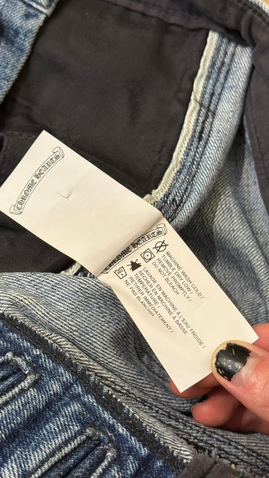 Chrome Hearts Chrome hearts 1of1 custom patches denim carpenter pants sz30 Size US 30 / EU 46 - 8 Thumbnail