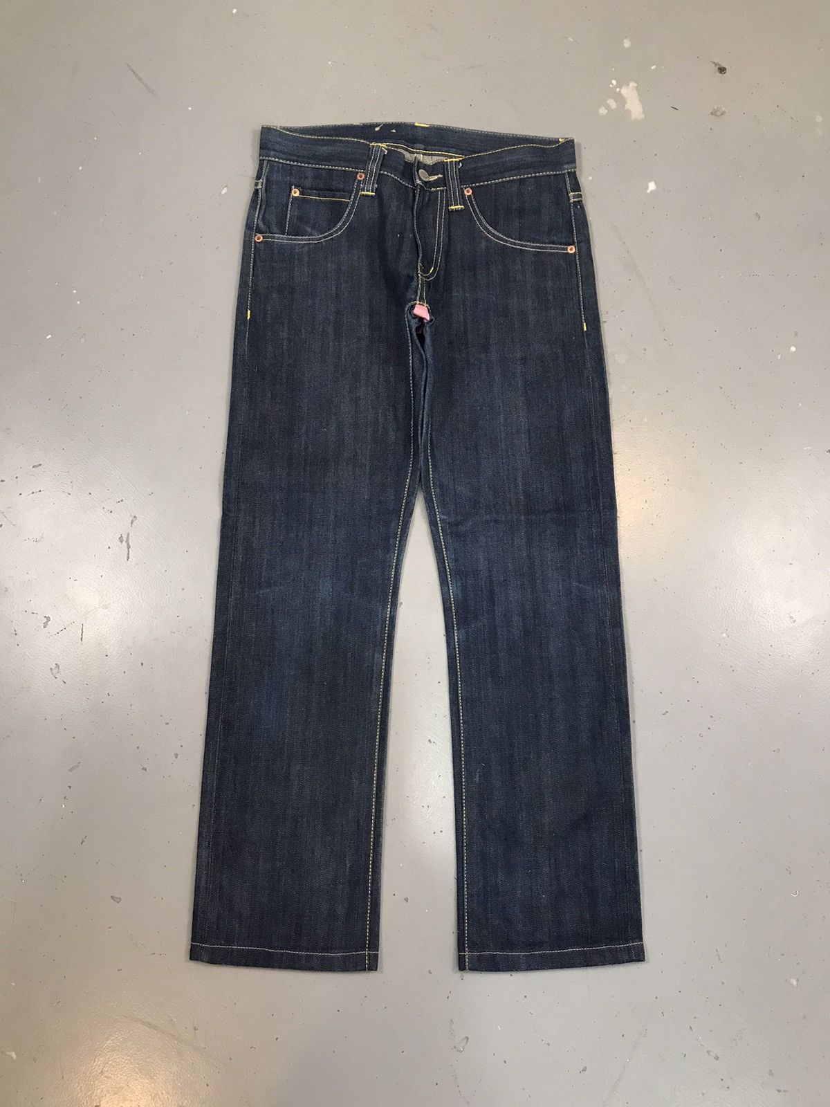 Japanese Brand × Vintage Vintage devil nut denim crazy prints diecock denim Size US 30 / EU 46 - 2 Thumbnail