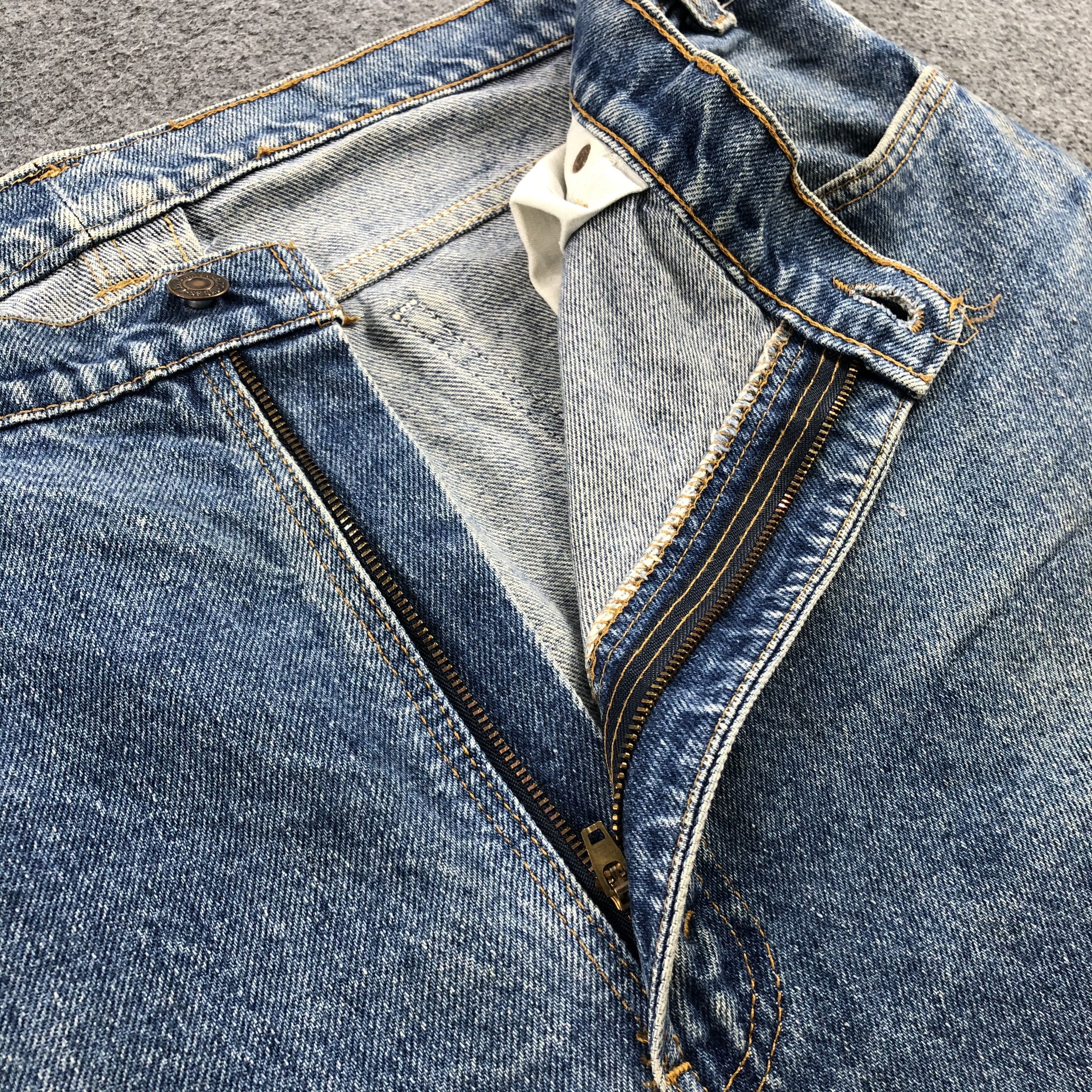 Levi's × Vintage Vintage 90s Levis 505 Orange Jeans-JM1344 Size US 41 - 8 Thumbnail