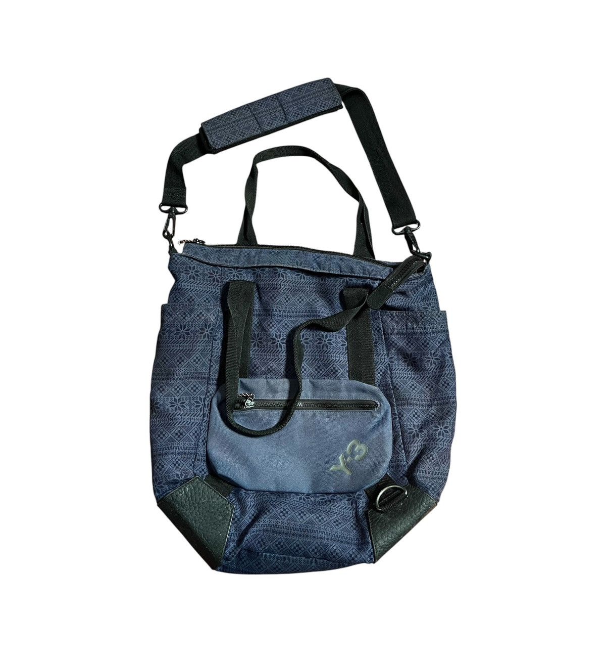 Yohji Yamamoto Vintage yohji yamamoto y-3 2 way tote bag Size ONE SIZE - 1 Thumbnail